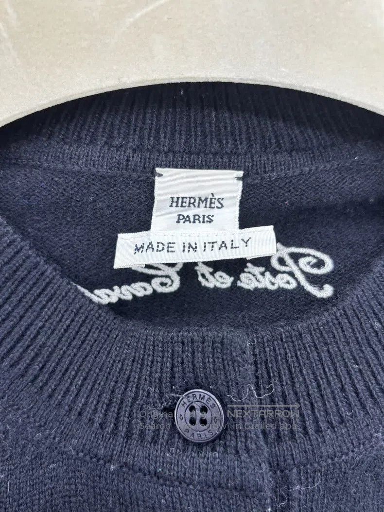 Hermes Hermes Wool Cashmere Cardigan Jacket Size XS / US 0-2 / IT 36-38 - 7 Thumbnail