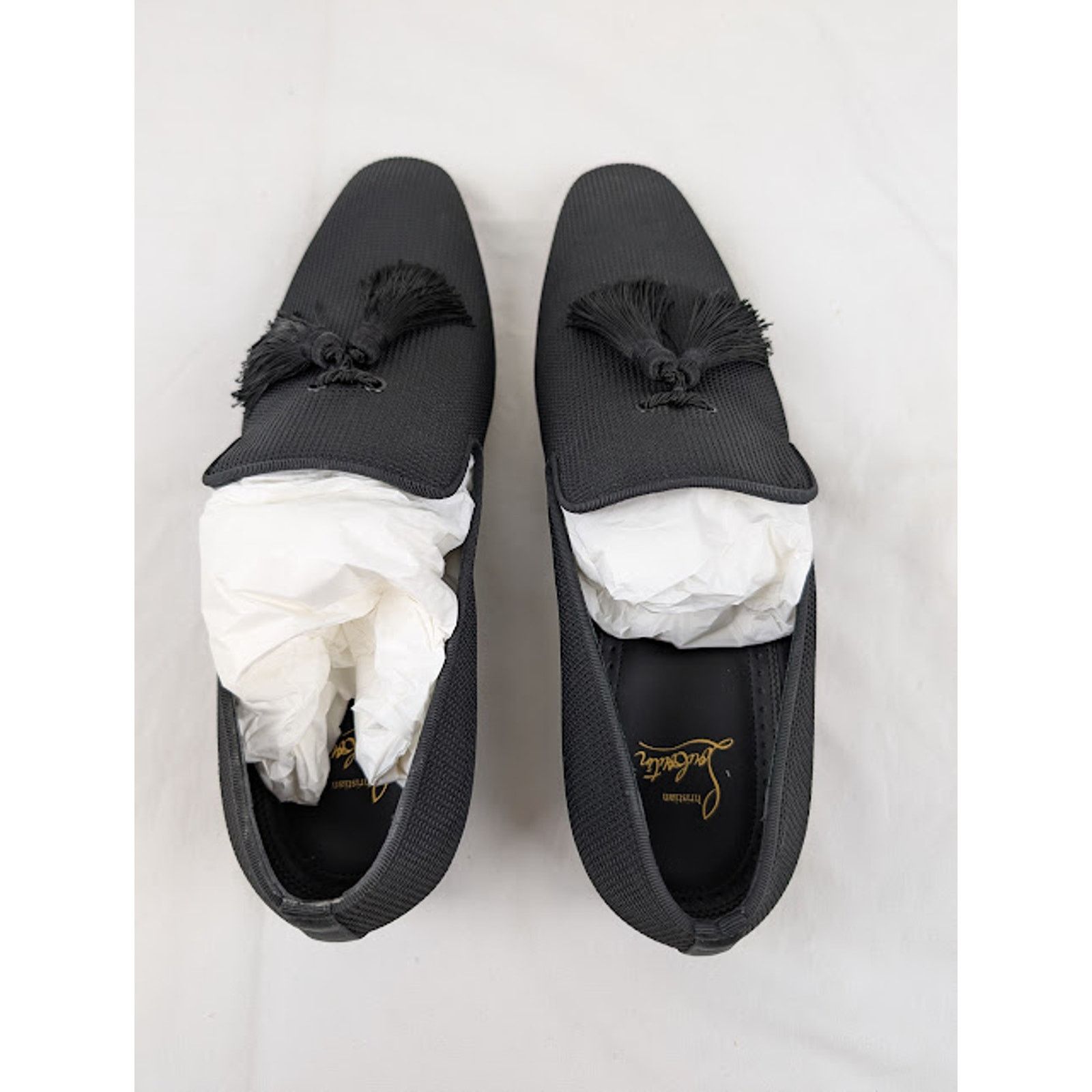Christian Louboutin o1rshd1 Officialito Flat Shoes in Black Size US 13 / EU 46 - 11 Thumbnail