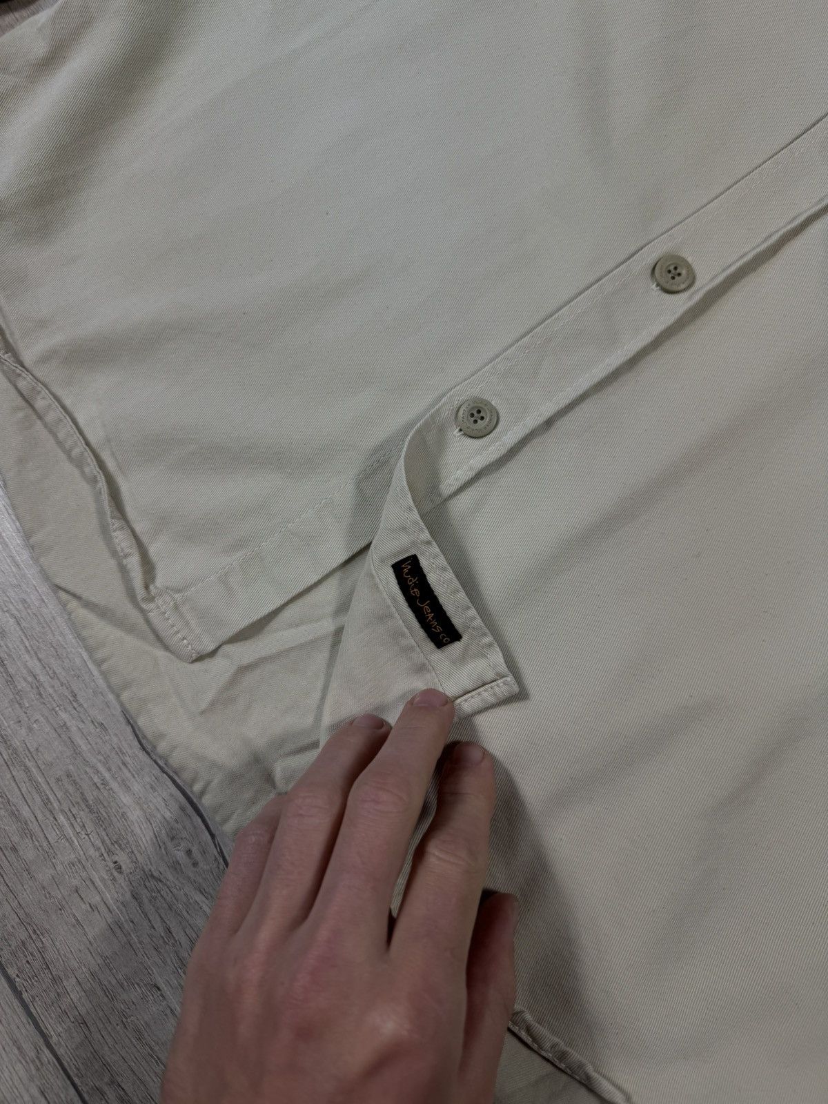 Nudie Jeans Nudie Thick Cotton Shirt Size US L / EU 52-54 / 3 - 3 Thumbnail