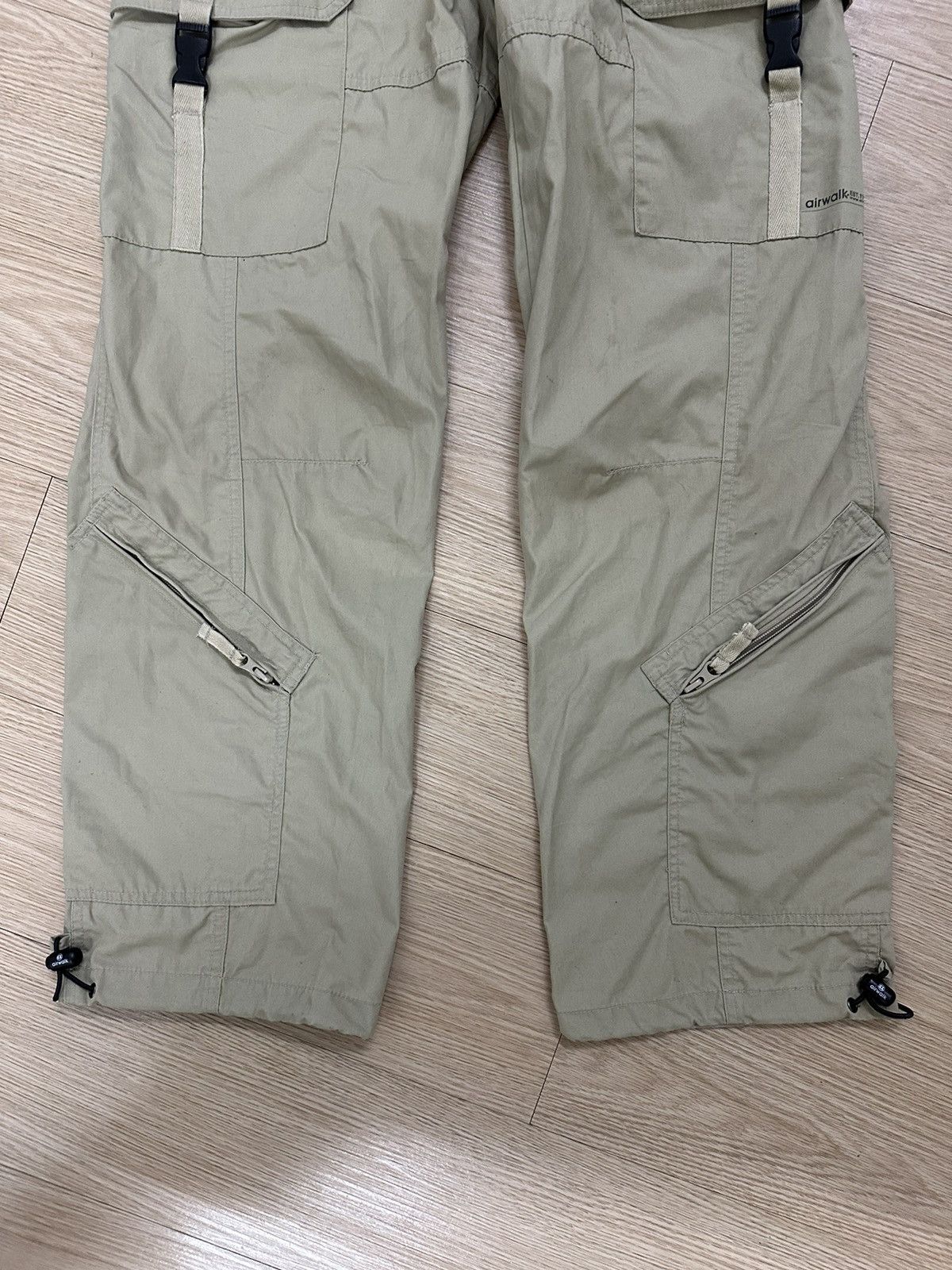 Airwalk × Vintage Rare And Beautiful Vintage Airwalk Gorpcore Parachute Pants Size US 34 / EU 50 - 4 Thumbnail