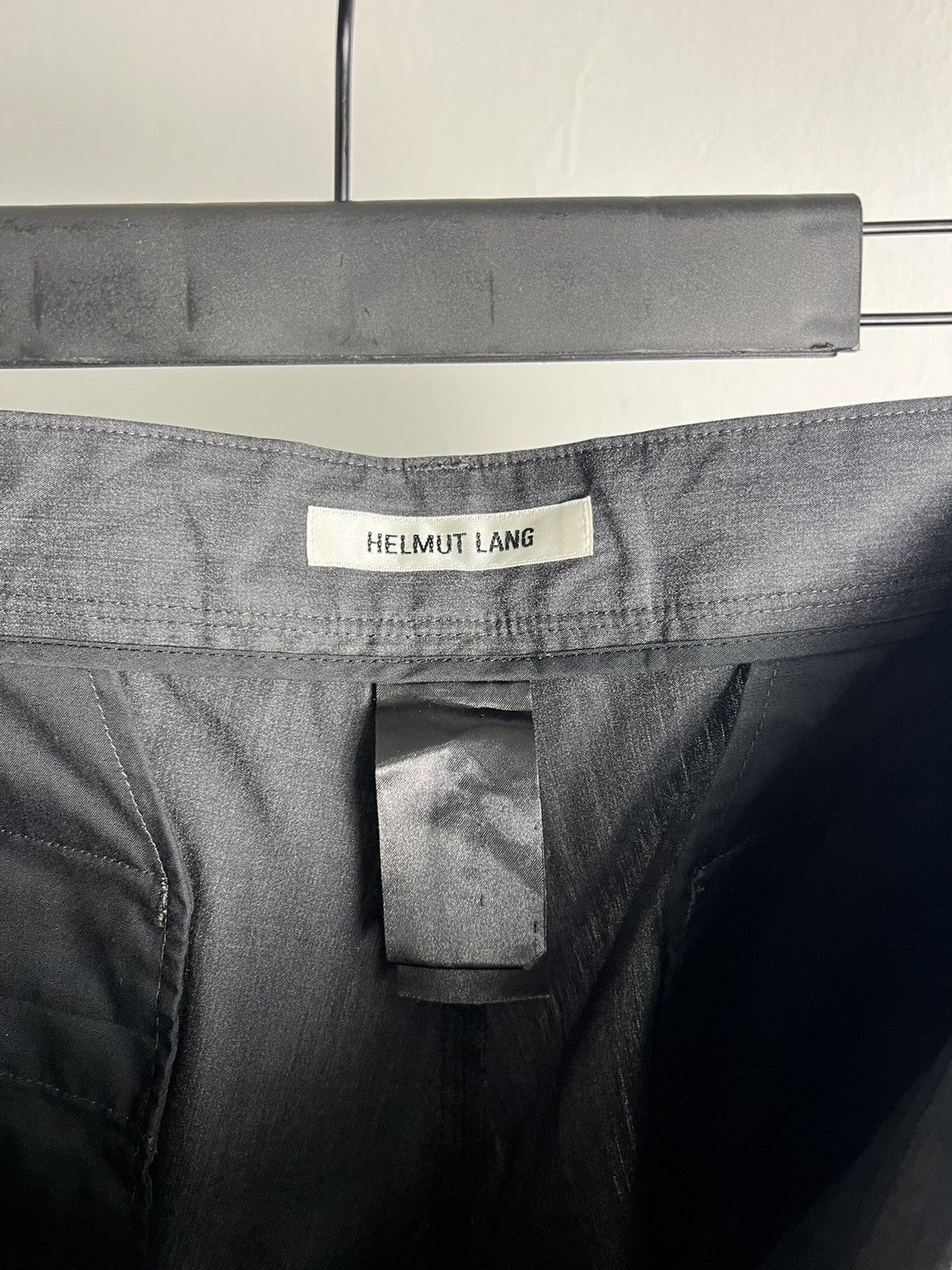 Helmut Lang Helmut Lang Seersucker Elastane Pants Size US 32 / EU 48 - 3 Thumbnail