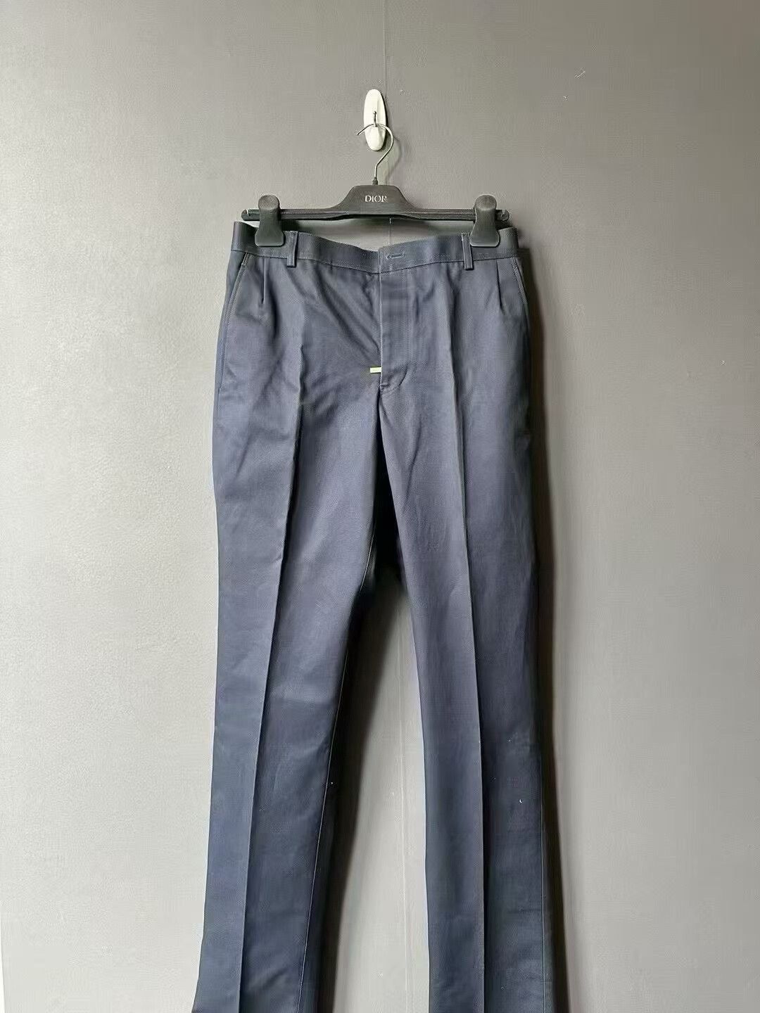 Thom Browne Thom Browne Navy Straight Leg Dress Pants Size US 30 / EU 46 - 1 Thumbnail