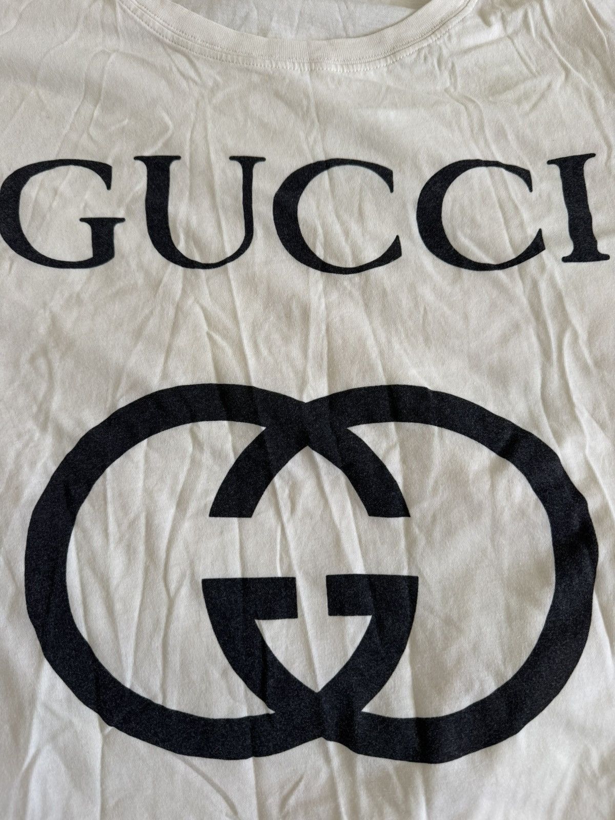 Gucci Gucci logo t shirt Size US M / EU 48-50 / 2 - 2 Thumbnail