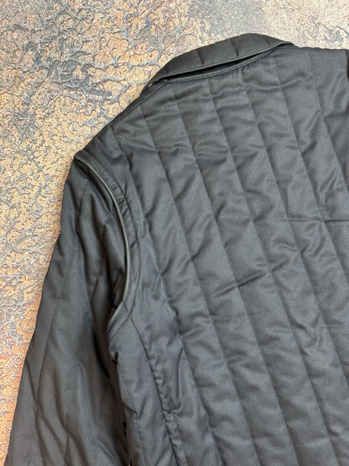 Aquascutum Vintage Aquascutum Checked Pattern Heavy Coat Vest Size L / US 10 / IT 46 - 12 Thumbnail