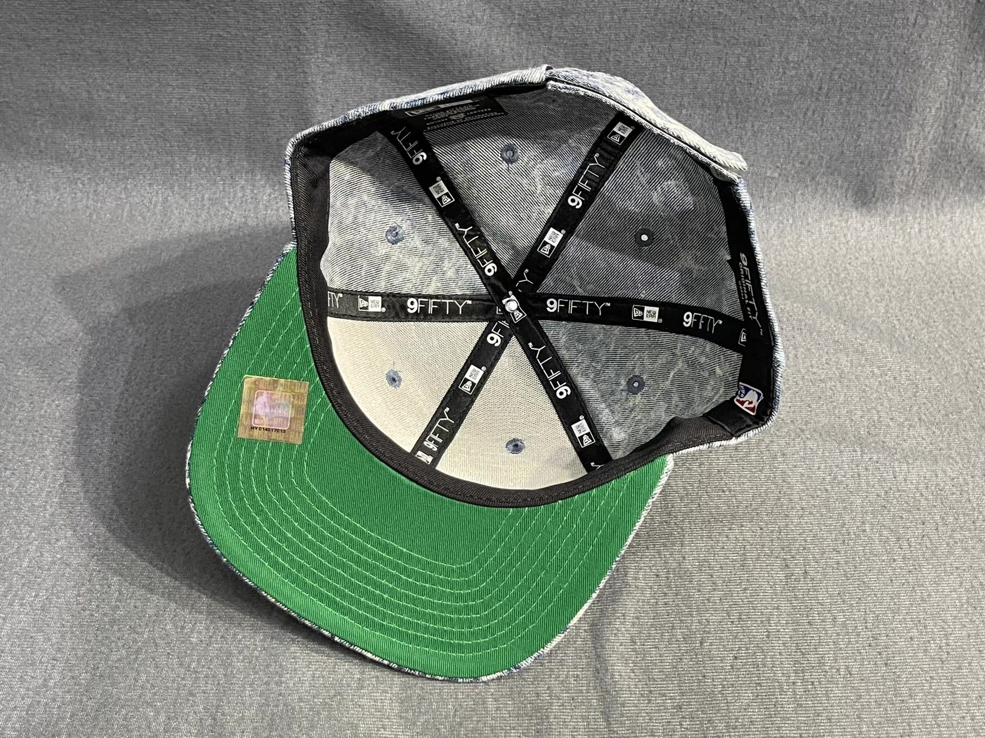 New Era New Era Boston Celtics Flat Brim Hat Q5 Size ONE SIZE - 7 Thumbnail