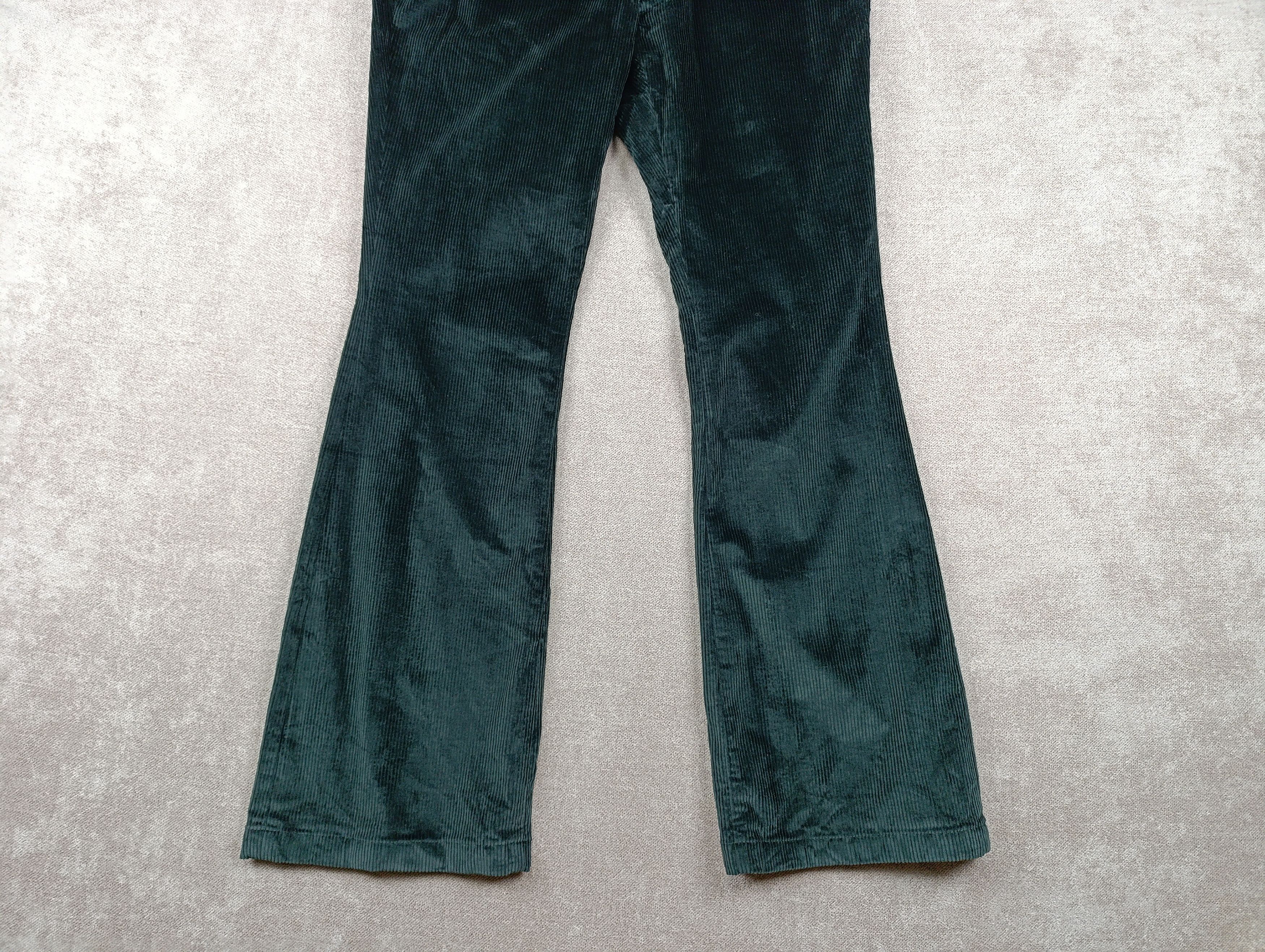 Jacob Cohen JACOB COHEN "INEZ" WOMENS CORDUROY FLARED TROUSERS PANTS Size 32" / US 10 / IT 46 - 6 Thumbnail