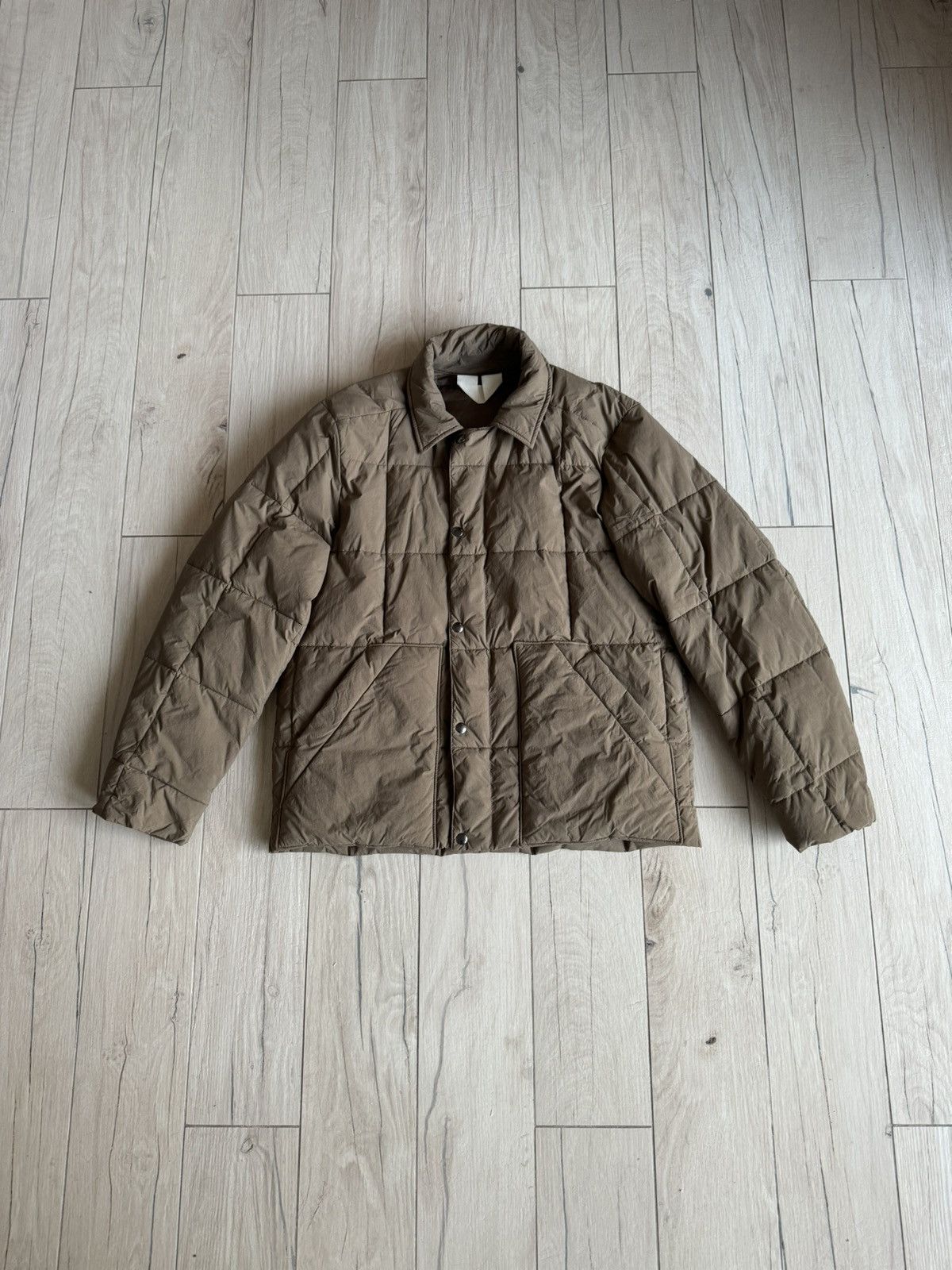 Arket Arket Brown Padded Puffer Jacket Size US M / EU 48-50 / 2 - 1 Thumbnail