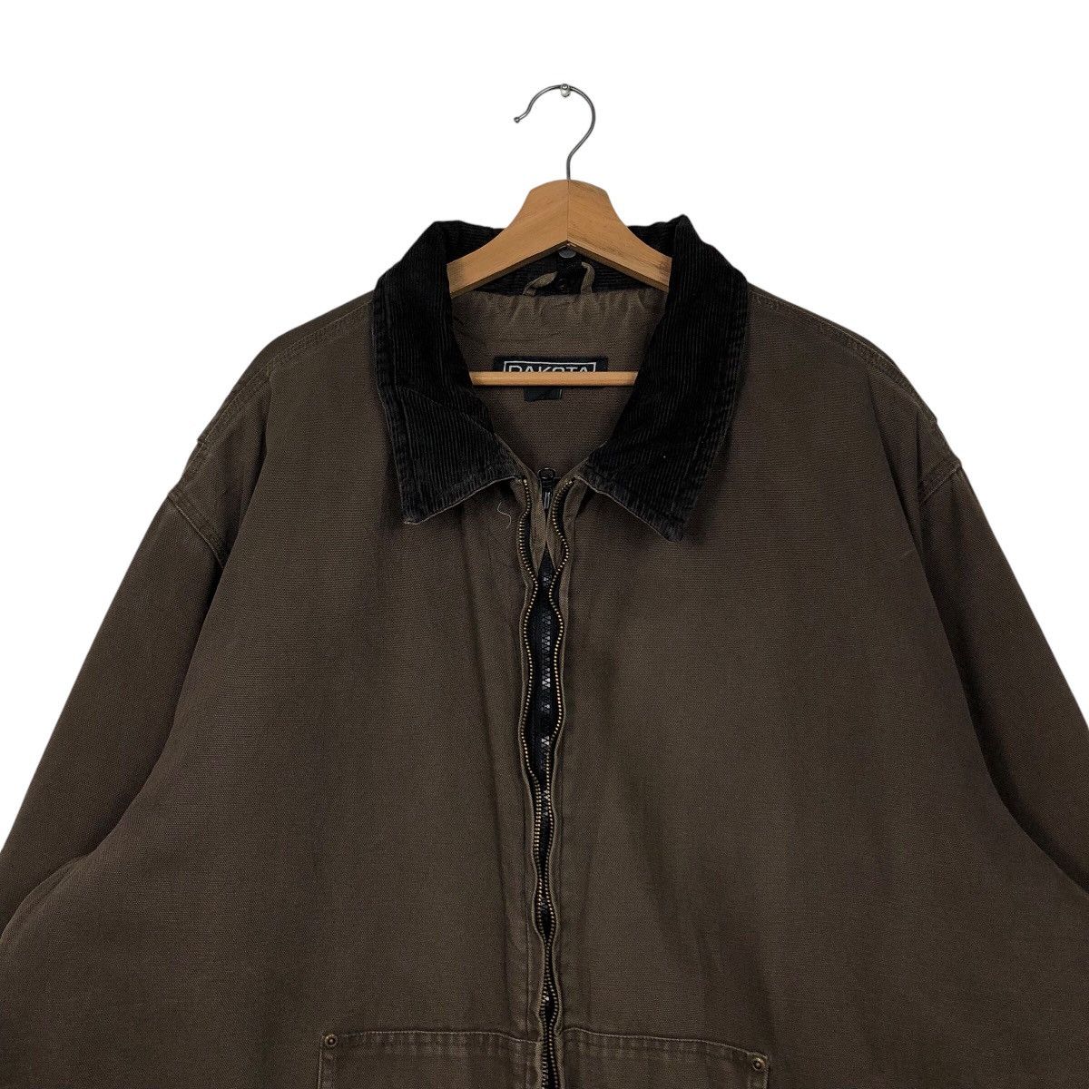 Japanese Brand 📌Vintage Detroit Chore Jacket Duck Canvas Dakota Usa Size US XXL / EU 58 / 5 - 4 Thumbnail