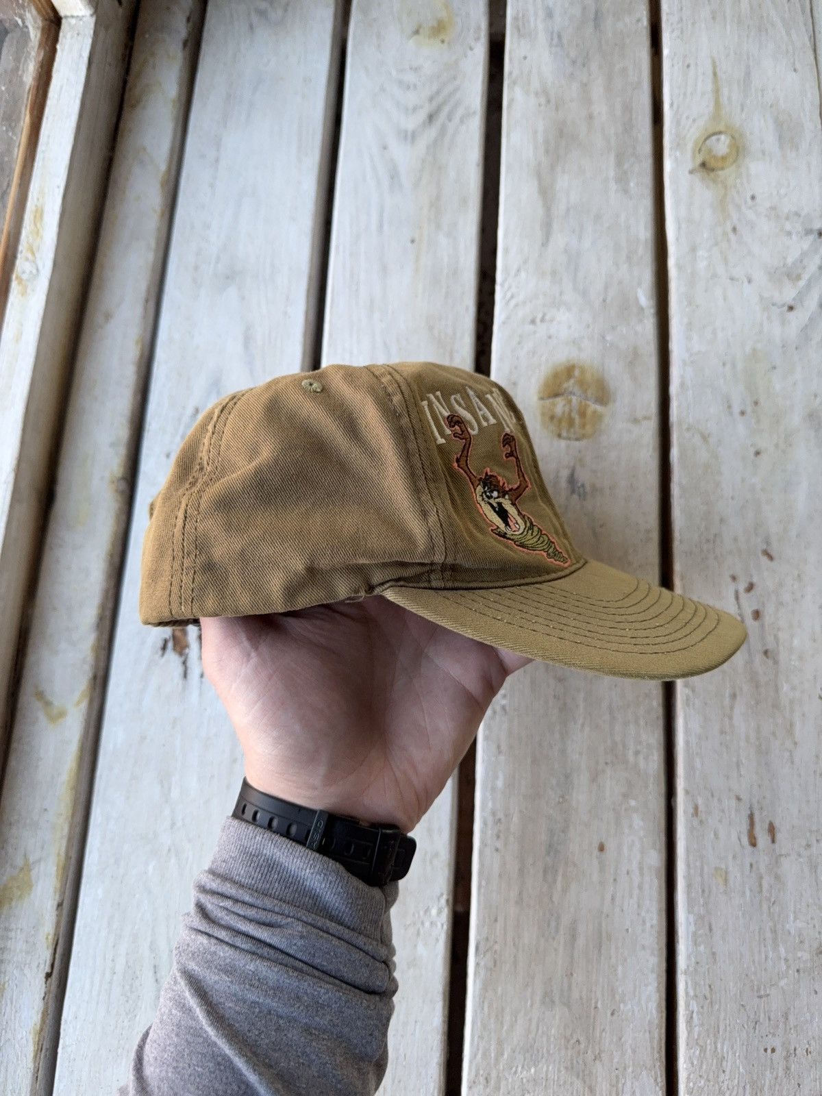 Vintage × Warner Bros Vintage 1995 Taz Hat Tasmanian Devil Looney Tunes Size ONE SIZE - 3 Thumbnail