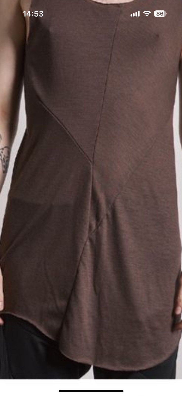 Leon Emanuel Blanck Leon Emanuel Blanck tanktop Size US M / EU 48-50 / 2 - 2 Thumbnail