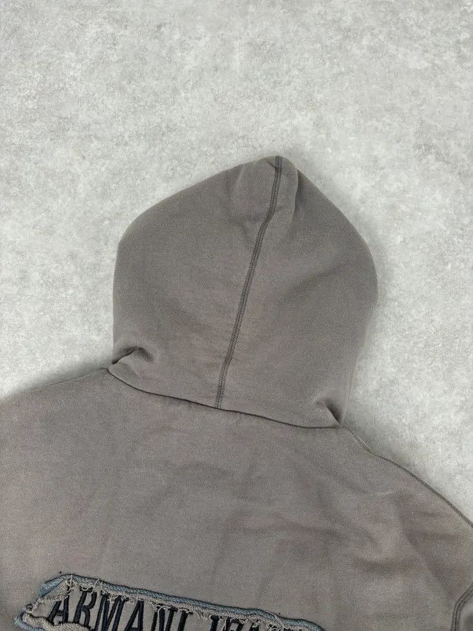 Armani 2000s Armani Brown Fur-Lined Zip-up Hoodie Size US L / EU 52-54 / 3 - 6 Thumbnail