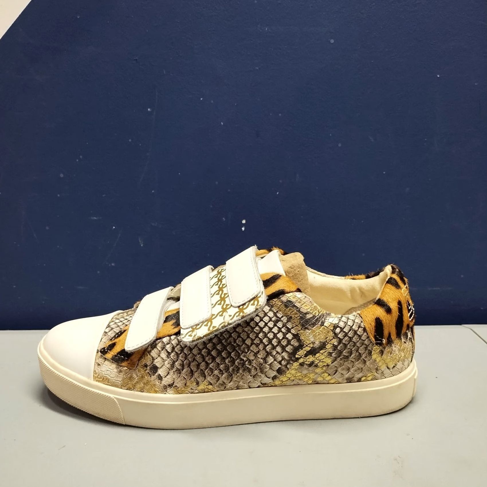 Sam Edelman Sam Edelman Emilie Sneakers Womens US 8M Multicolor Snake Leopard Print Leather Size US 8 / IT 38 - 5 Thumbnail