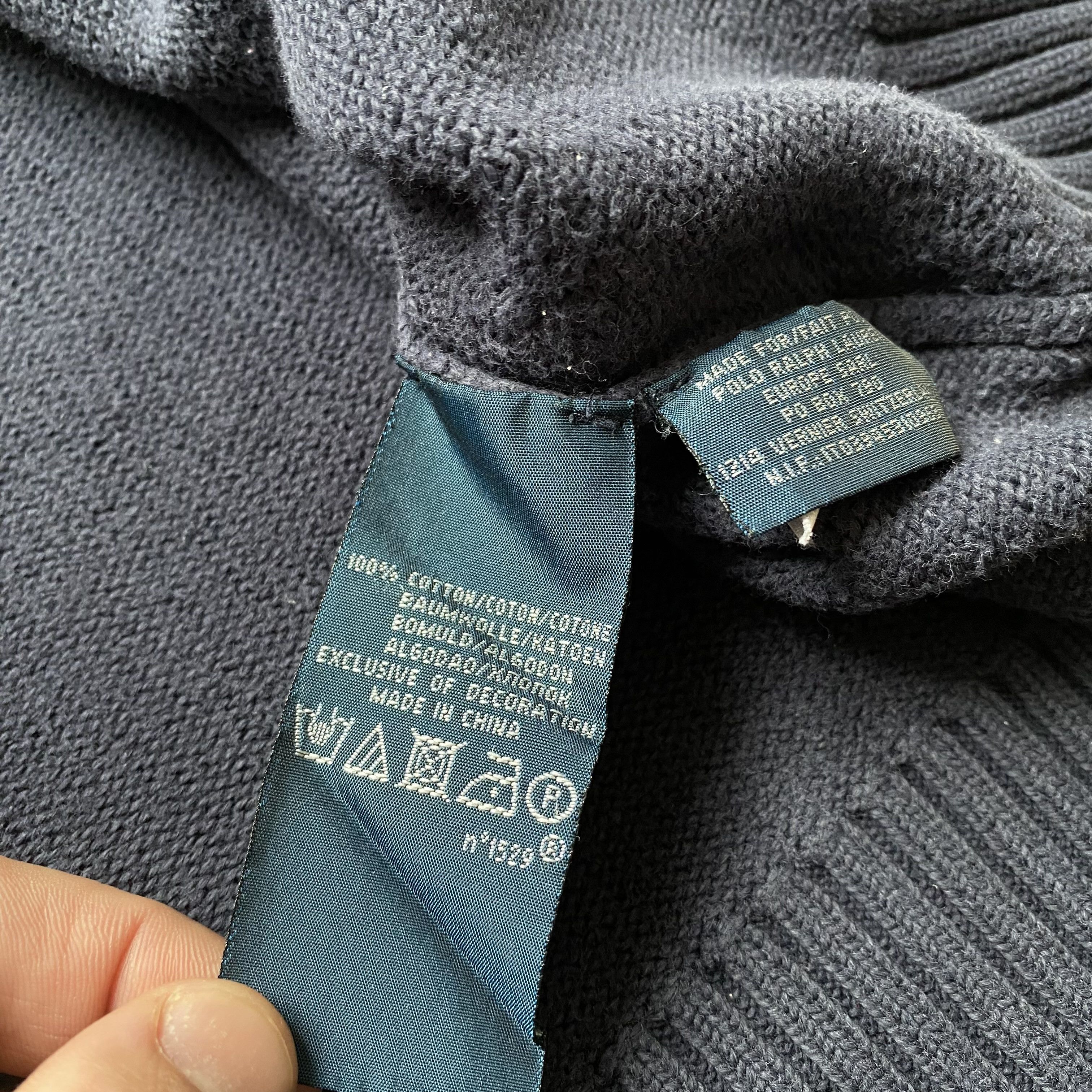 Polo Ralph Lauren Vintage 90s Faded POLO Ralph Lauren boxy sweater knit Size US XXL / EU 58 / 5 - 9 Thumbnail