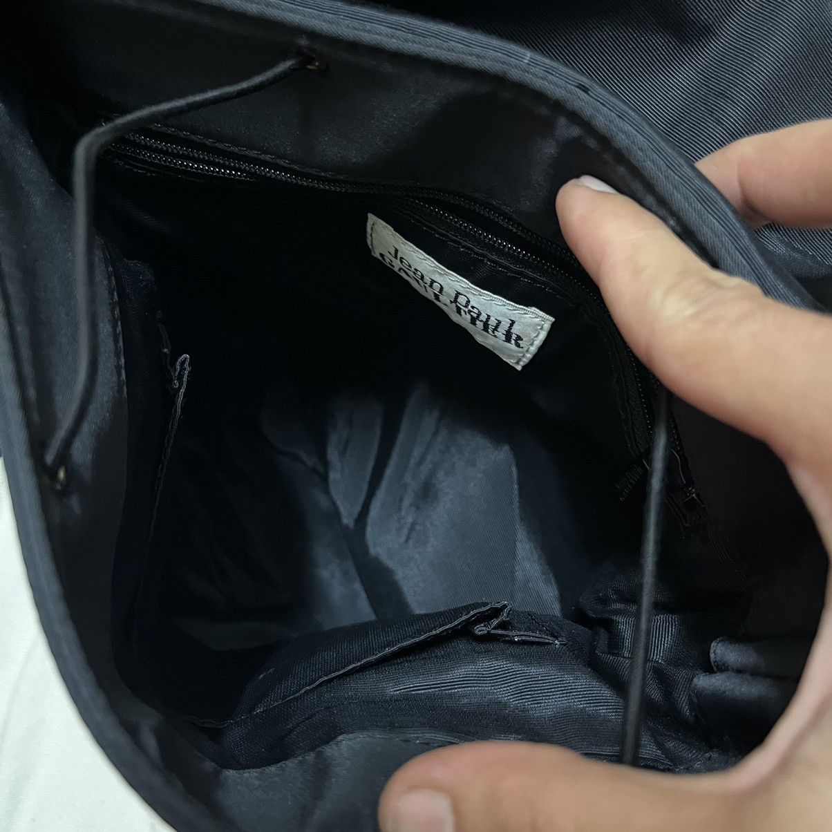 Japanese Brand × Jean Paul Gaultier × Vintage Authentic Vintage Jean Paul Gaultier Dragon Motive Nylon Bag Size ONE SIZE - 9 Thumbnail