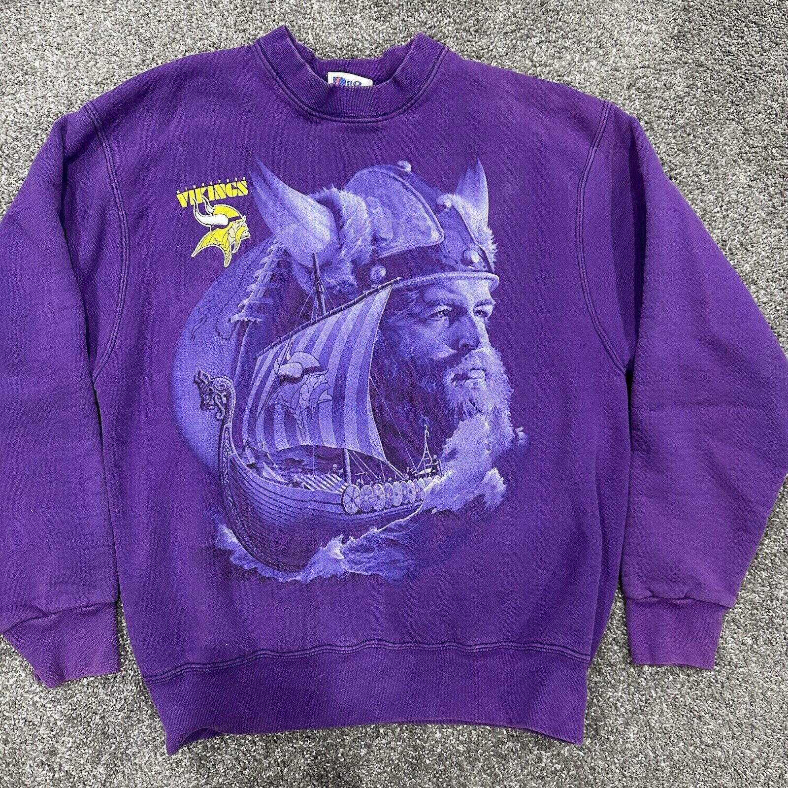 Pro Player VTG Minnesota Vikings Purple Crewneck Pullover Mens Medium Size US M / EU 48-50 / 2 - 3 Thumbnail