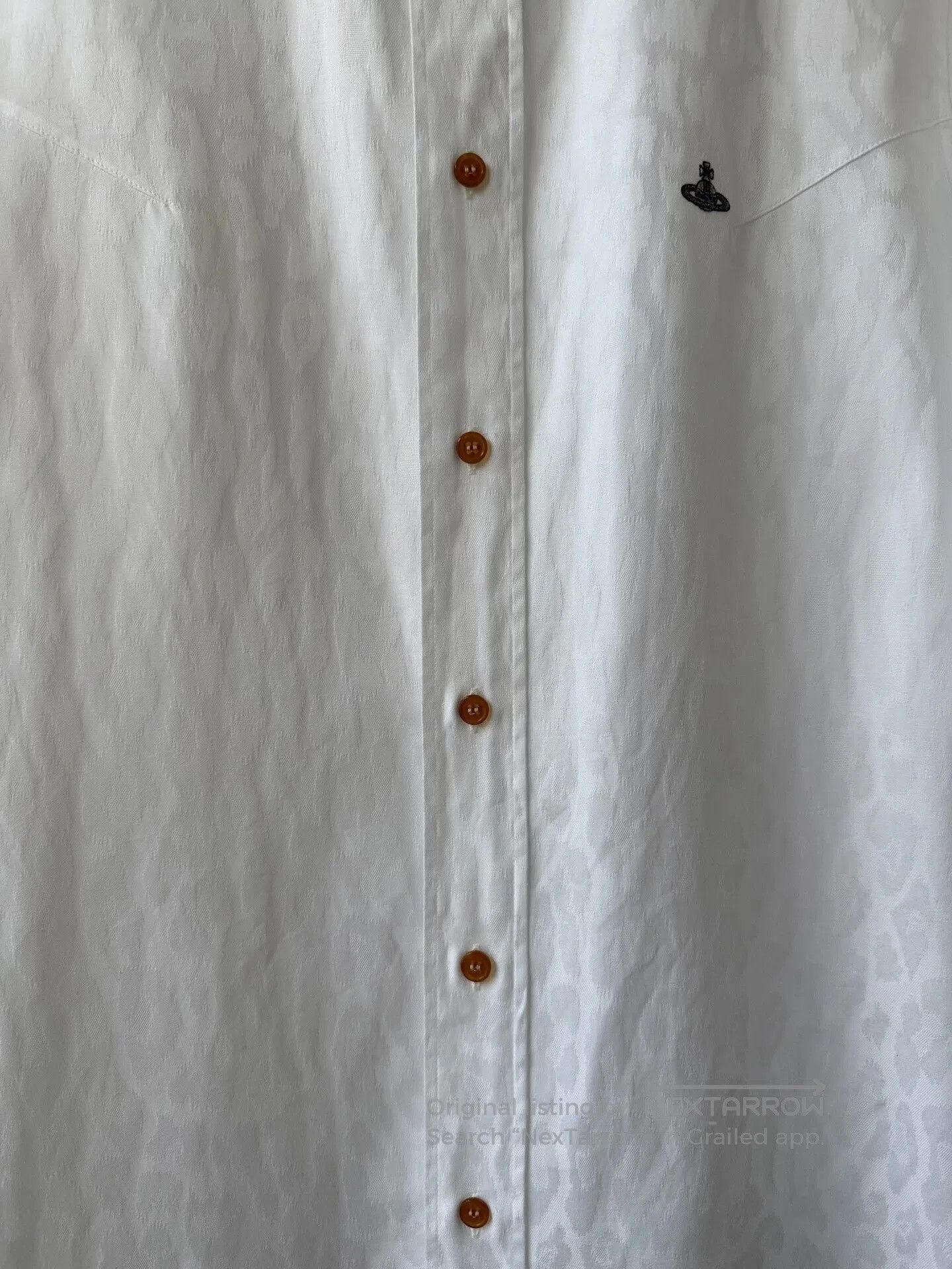 Vivienne Westwood vivienne westwood embroidered long sleeve shirt. Size US L / EU 52-54 / 3 - 4 Thumbnail