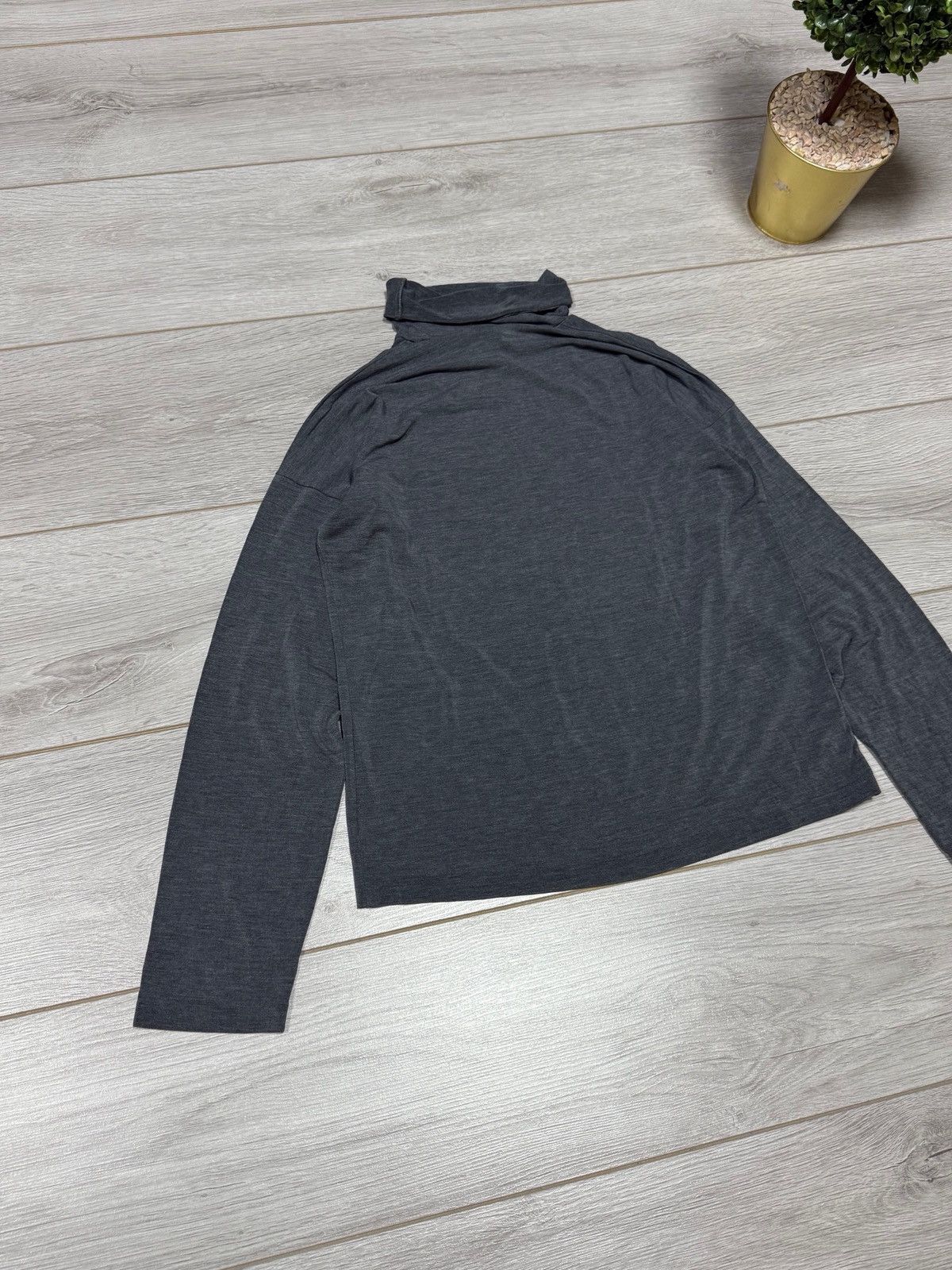 Brunello Cucinelli Brunello Cucinelli silk long sleeve turtle neck jumper Size M / US 6-8 / IT 42-44 - 5 Thumbnail
