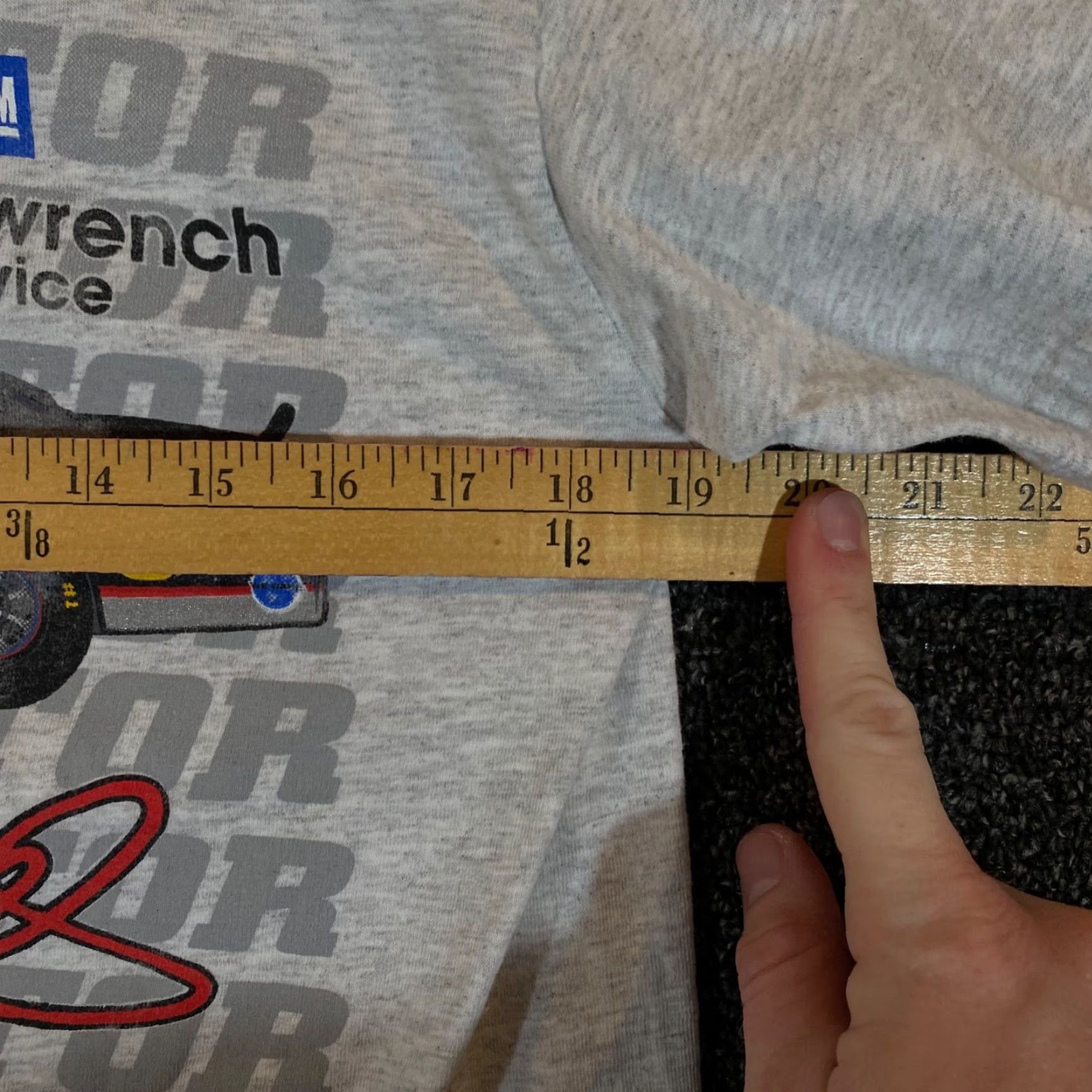 Chase Authentics VINTAGE Dale Earnhardt Shirt Mens M Gray Nascar Short Sleeve 1990s #3 Logo Cotton T-Shirt Size US M / EU 48-50 / 2 - 5 Thumbnail