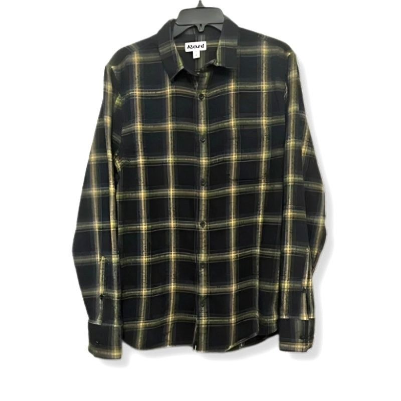 Other Abound Button-Up Long Sleeve Shirt Plaid Black Yellow M NWOT Size US M / EU 48-50 / 2 - 1 Thumbnail