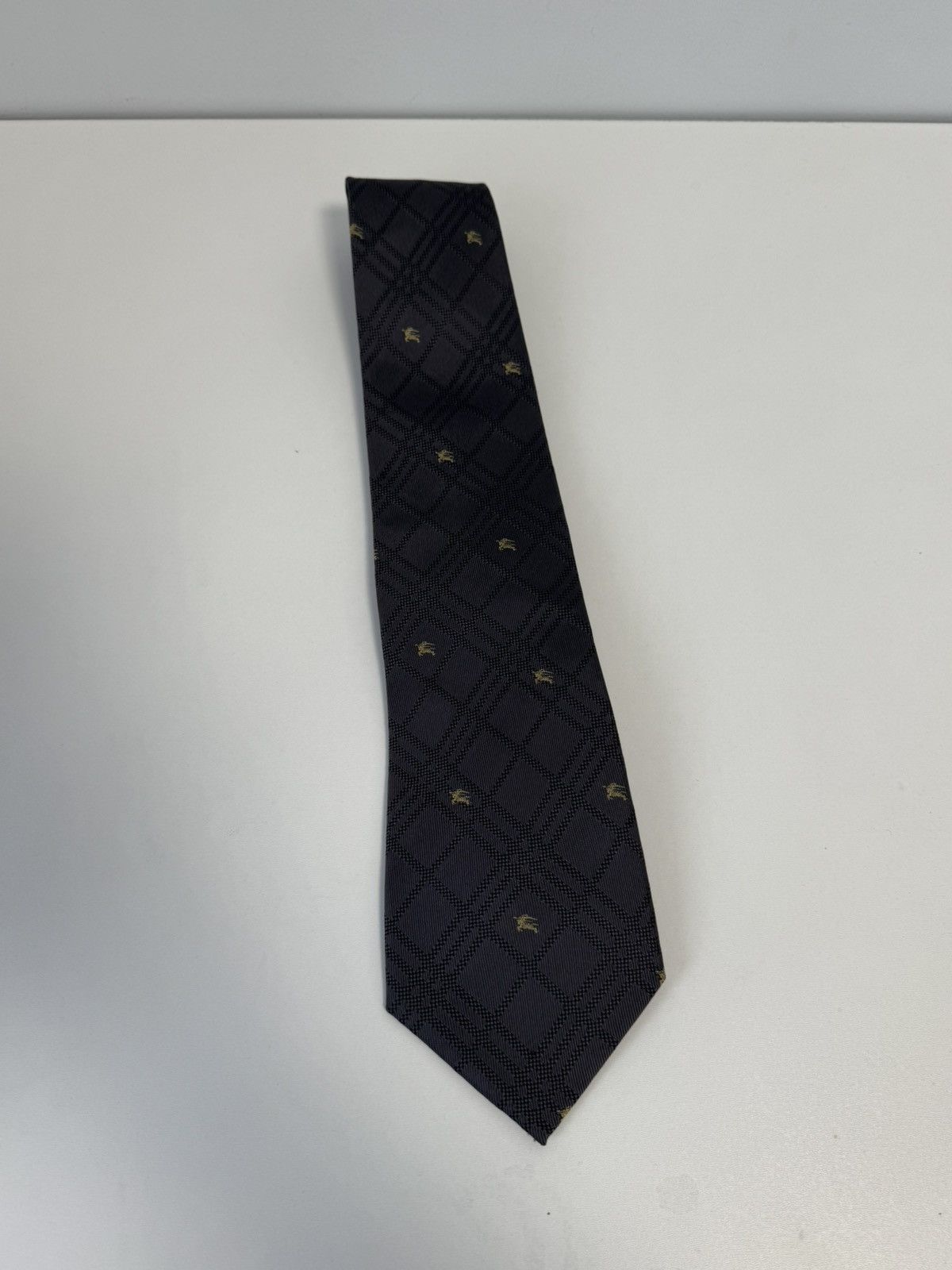 Burberry Burberry Tie Italy Slik Size ONE SIZE - 9 Thumbnail