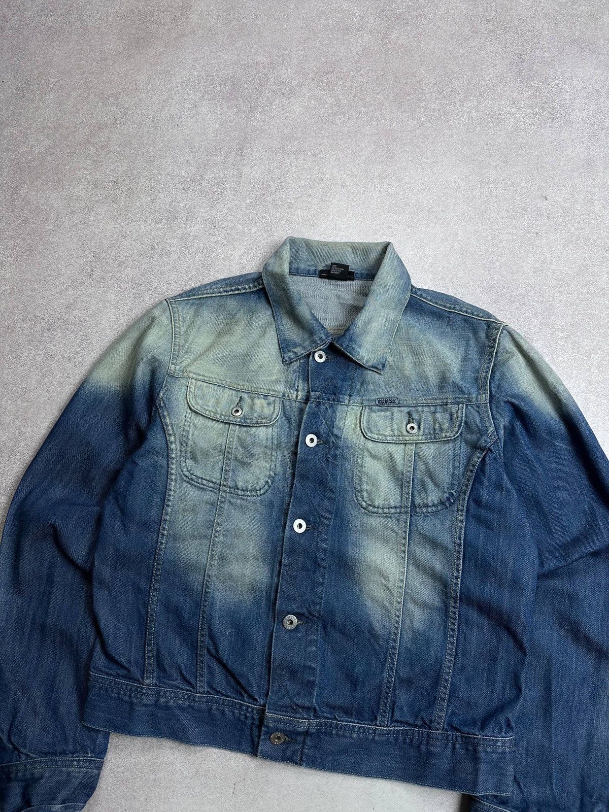 Diesel Vintage 90s Diesel Denim Y2K Avantgarde Jacket L | Grailed
