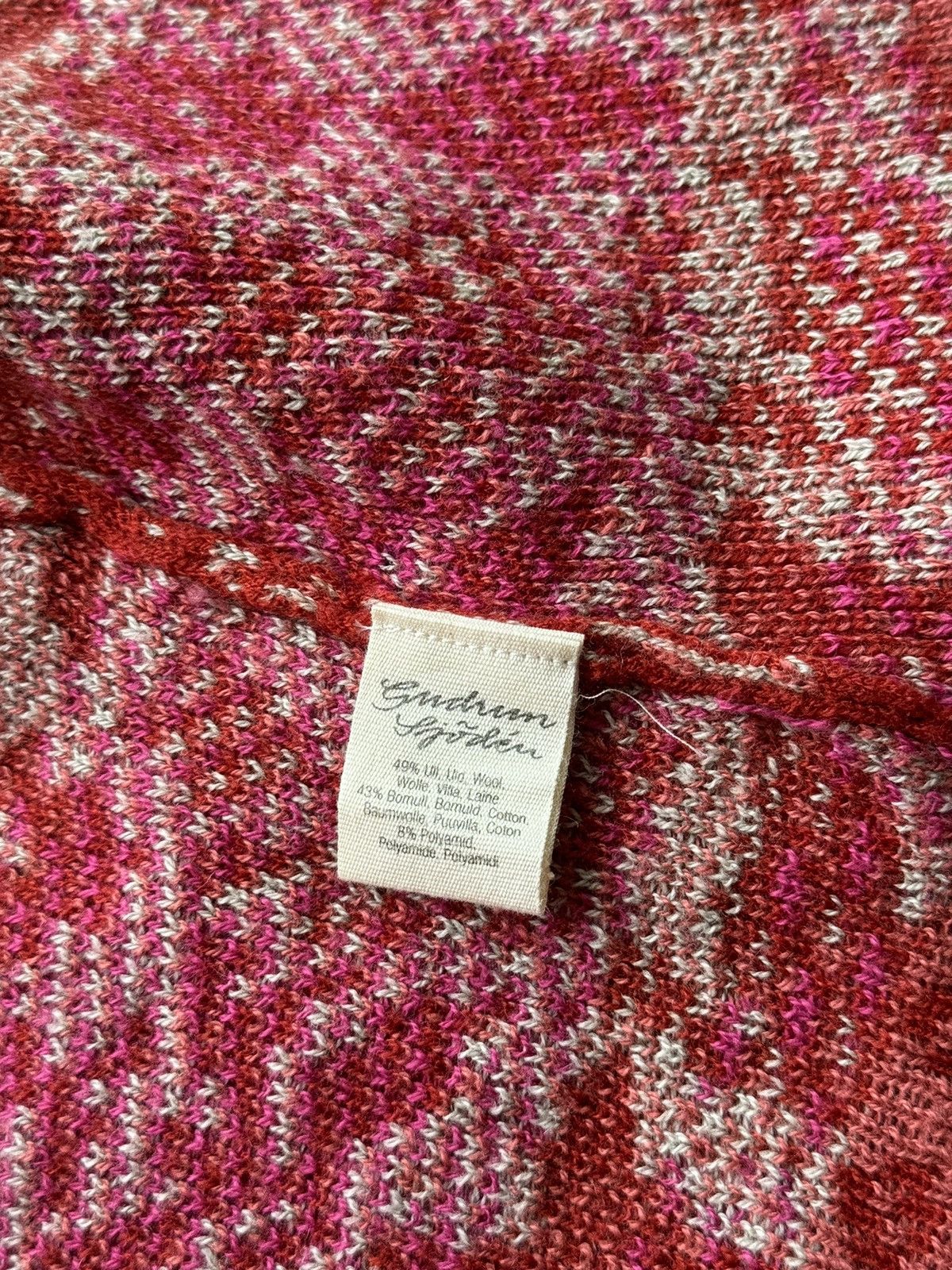 Designer Gudrun Sjoden avant garde floral pattern cardigan sweater Size S / US 4 / IT 40 - 5 Thumbnail