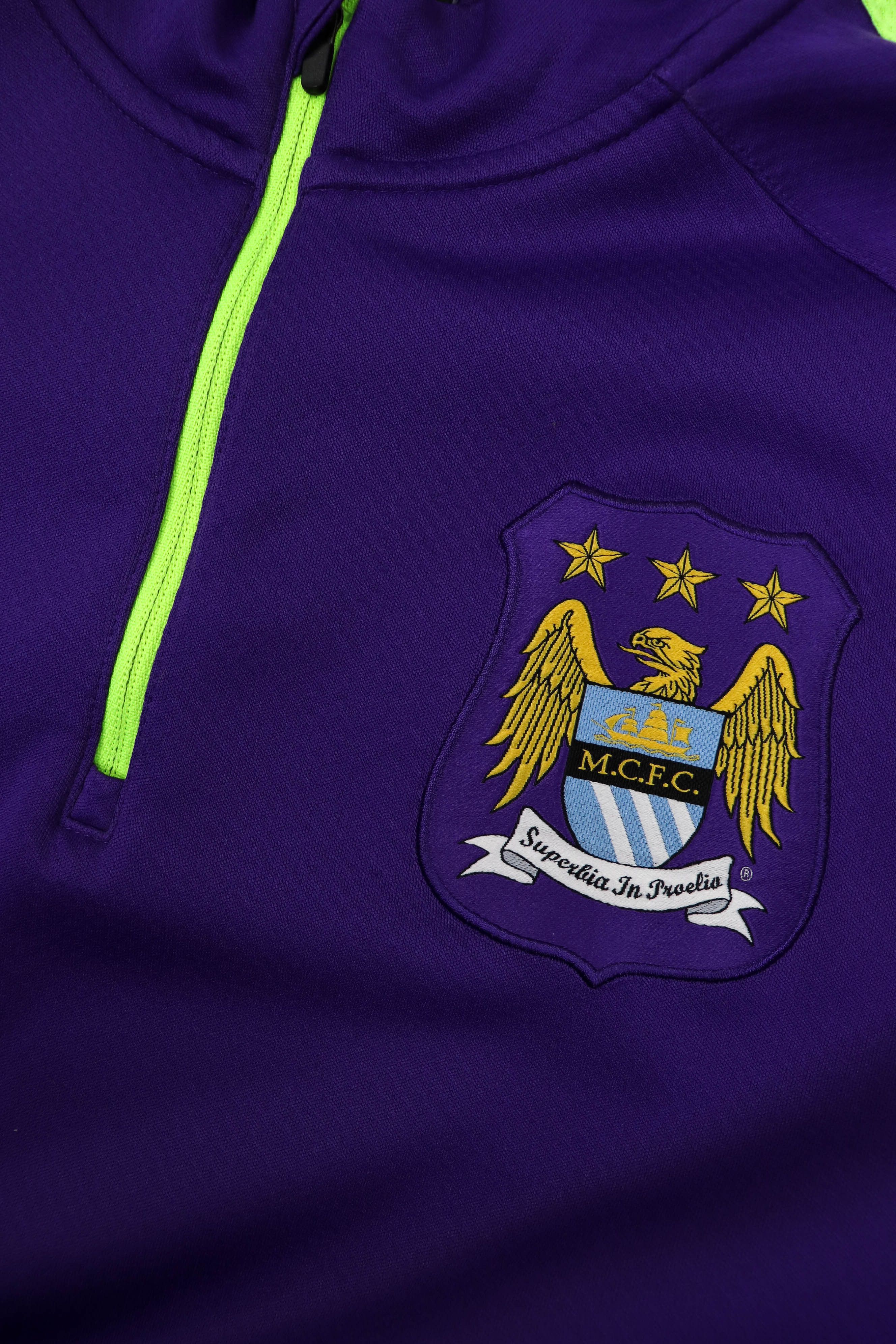 Nike Manchester City Nike MCFC Football Mock Neck Zip Long Sleeve Size US M / EU 48-50 / 2 - 11 Thumbnail