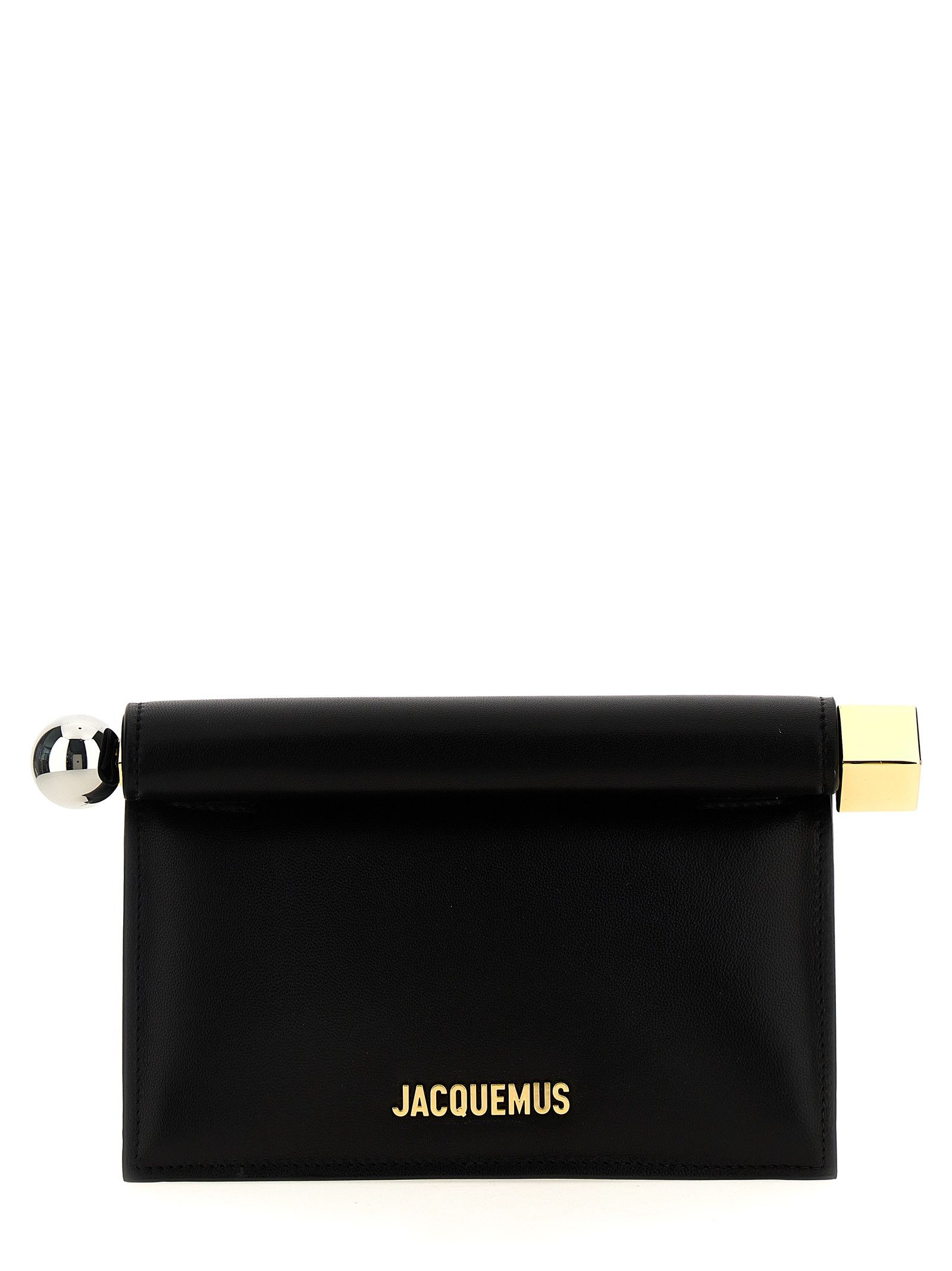 Jacquemus 'La Petite Pochette Rond Carré' Clutch Size ONE SIZE - 1 Thumbnail