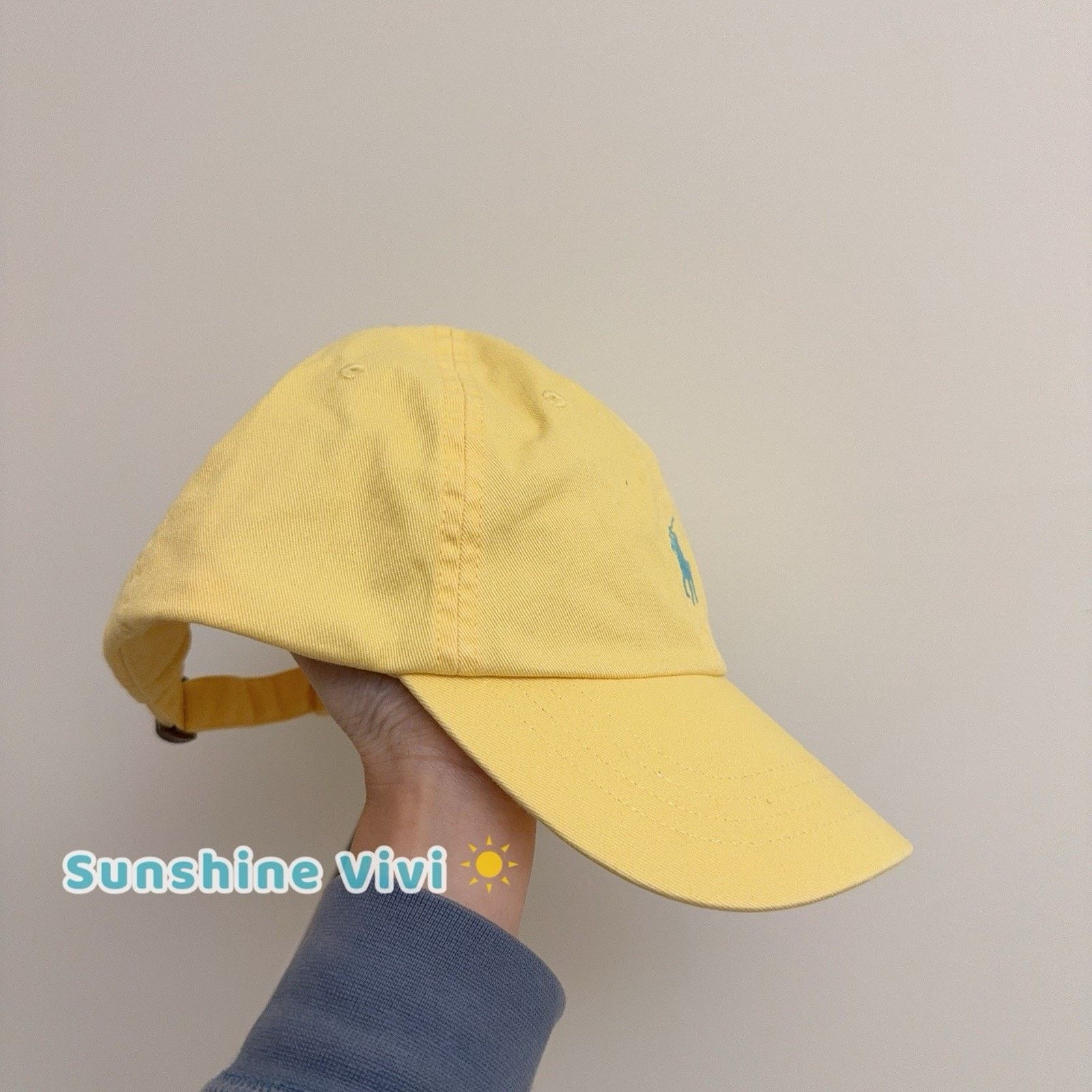 Polo Ralph Lauren NWT Polo Ralph Lauren Unisex Blue Pony Logo Baseball Cap Hat Size ONE SIZE - 2 Thumbnail