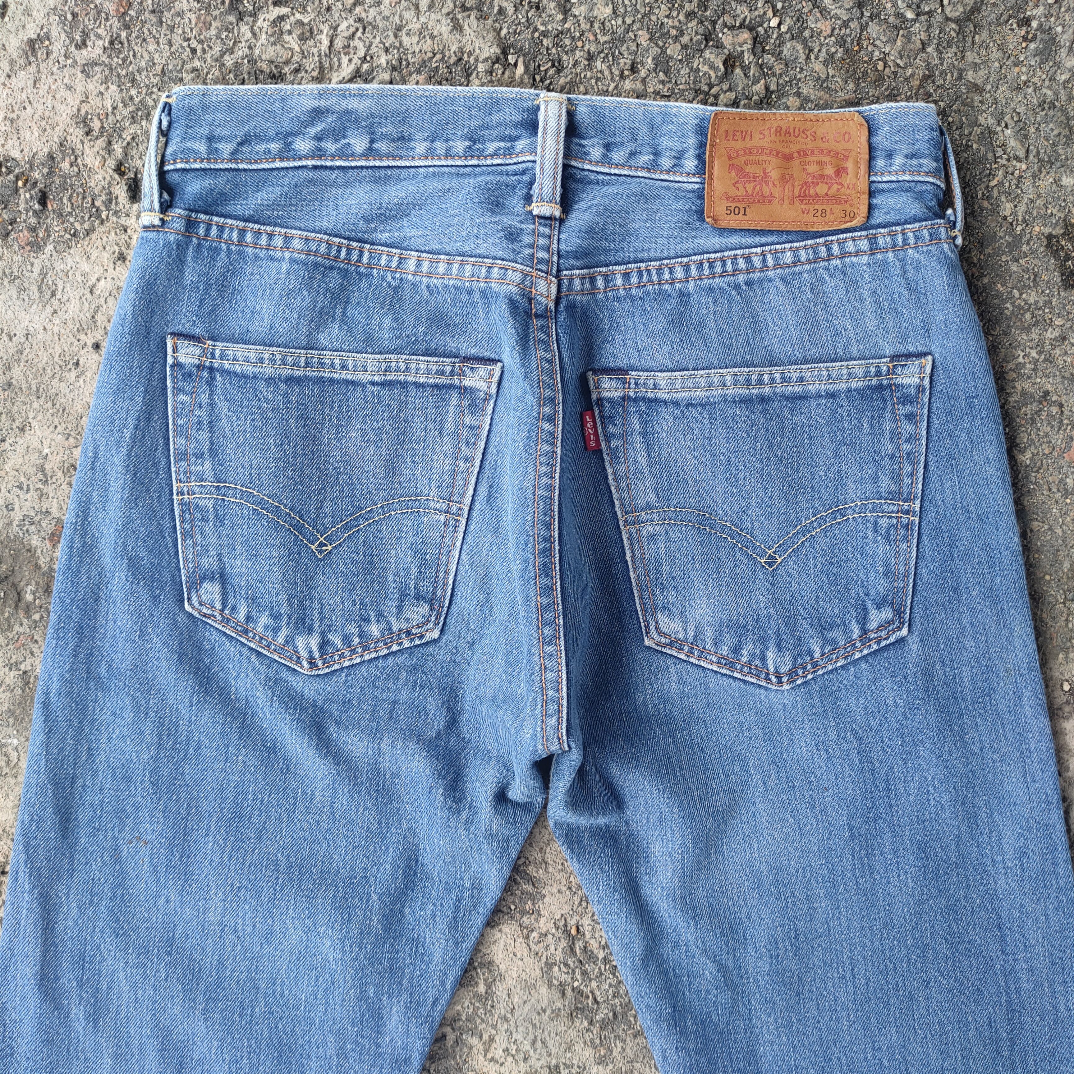 Levi's LEVI'S 501 PREMIUM x WHITE OAK FADED JEANS DENIM PANTS Size US 29 - 11 Thumbnail