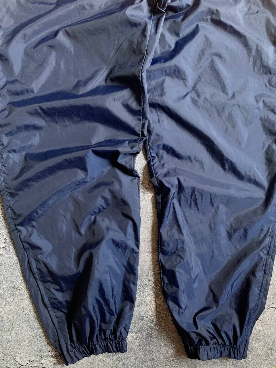 Nike Nike Vintage Track Pants Navy Nylon Wide Leg 90s Style Size US 38 / EU 54 - 5 Thumbnail