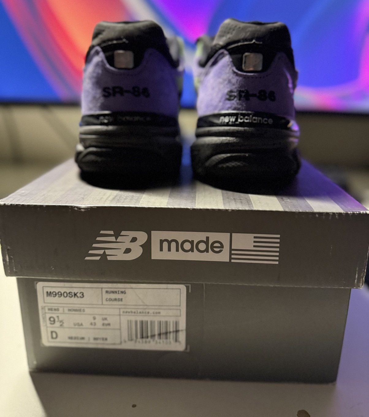 New Balance × Stray Rats Stray Rats New Balance 990v3 The Joker Reprise Finale Size US 9.5 / EU 42-43 - 4 Thumbnail