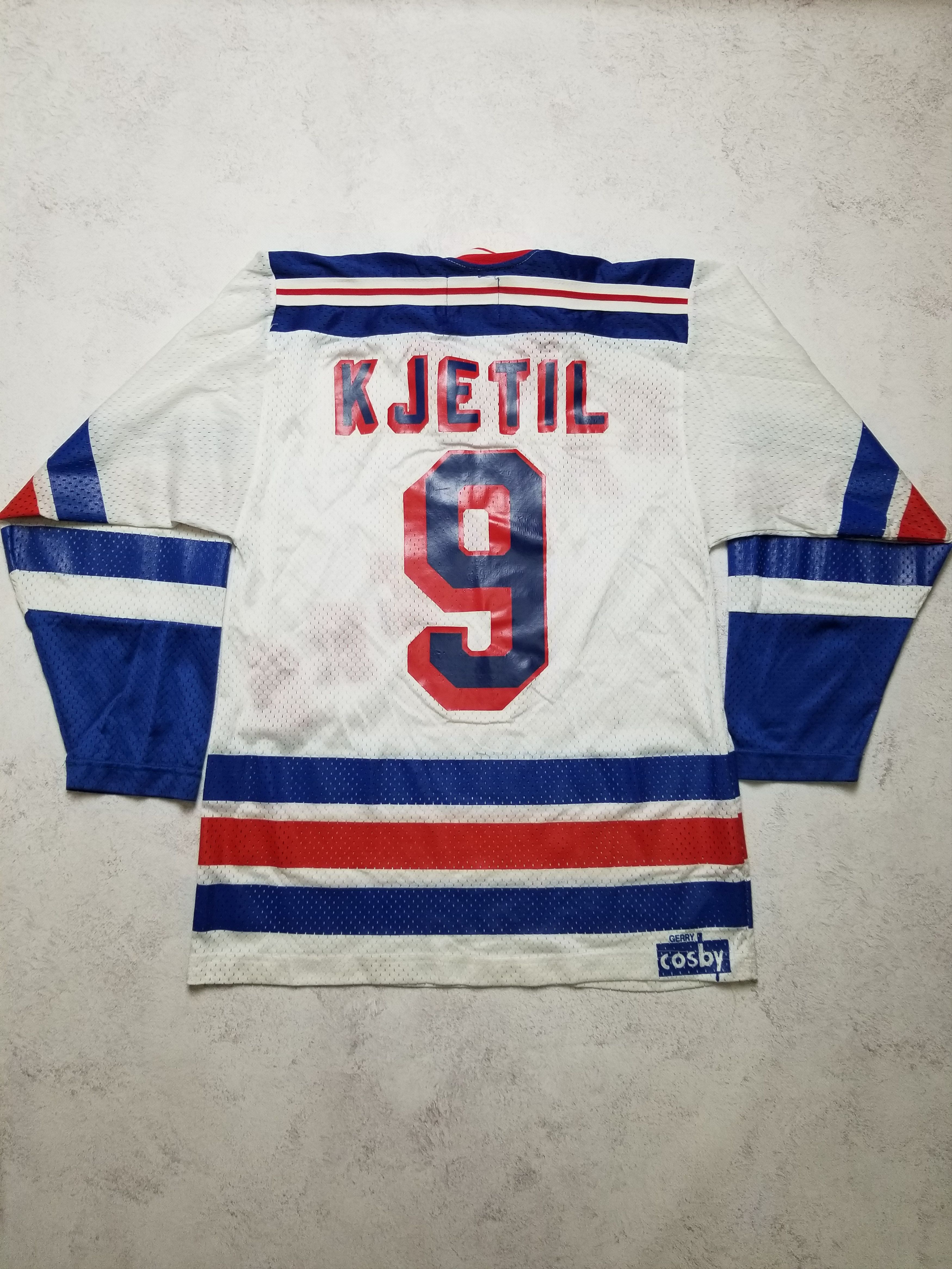 Other NY Rangers Kjetil #9 GERRY COSBY Sandow SK by Maska Jersey Size US S / EU 44-46 / 1 - 2 Thumbnail