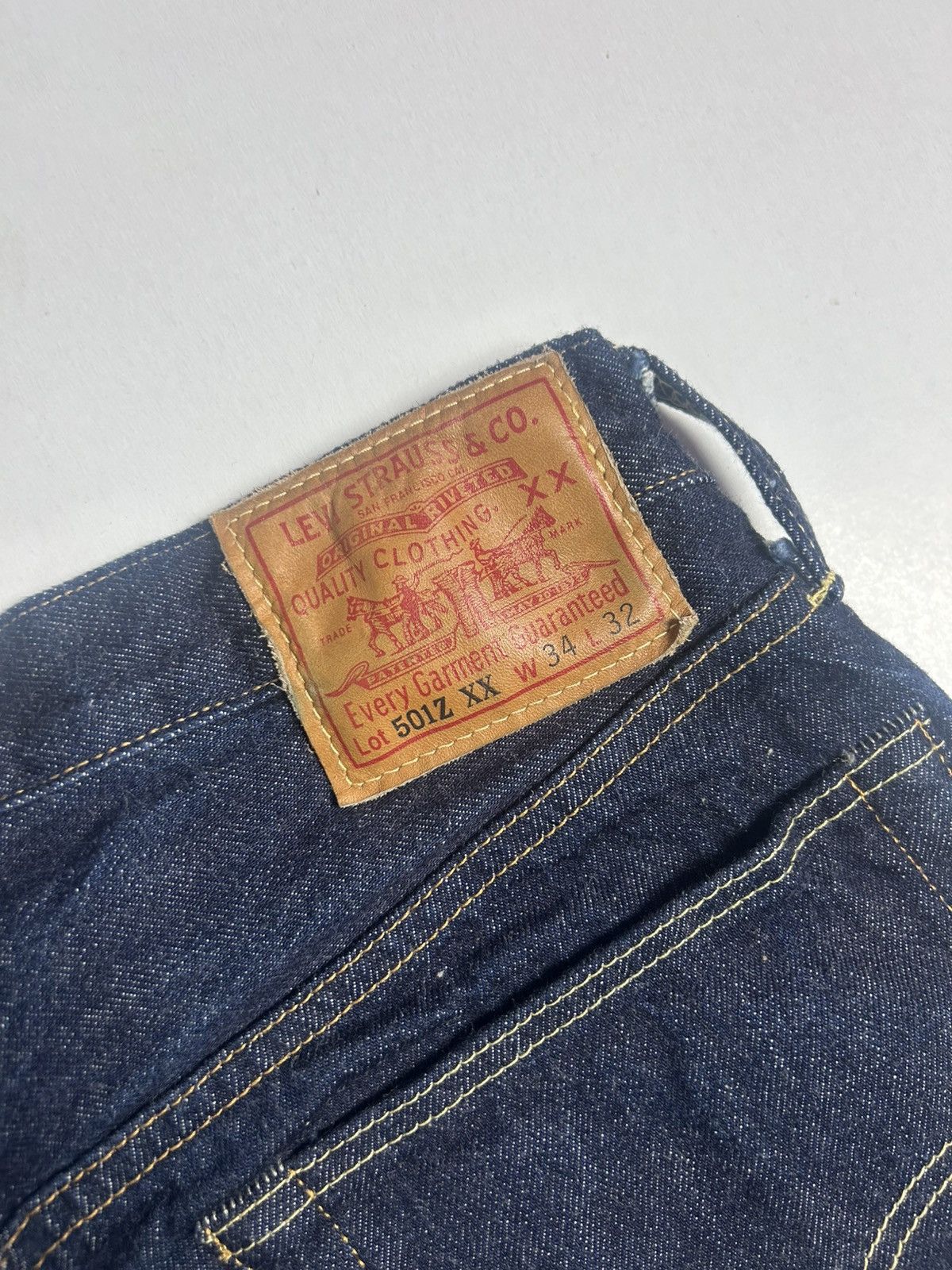 Levi's Levi’s 501Z XX Raw Selvedge Denim Size US 30 / EU 46 - 5 Thumbnail