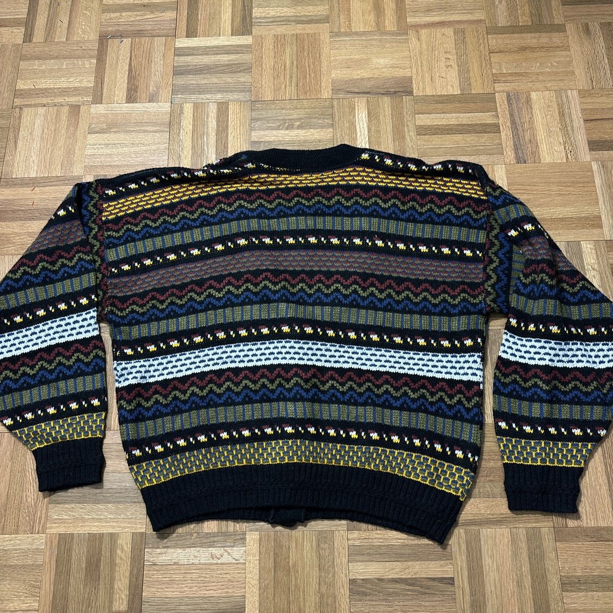 Vintage Vintage Exchange Unlimited cardigan sweater Size US L / EU 52-54 / 3 - 2 Thumbnail