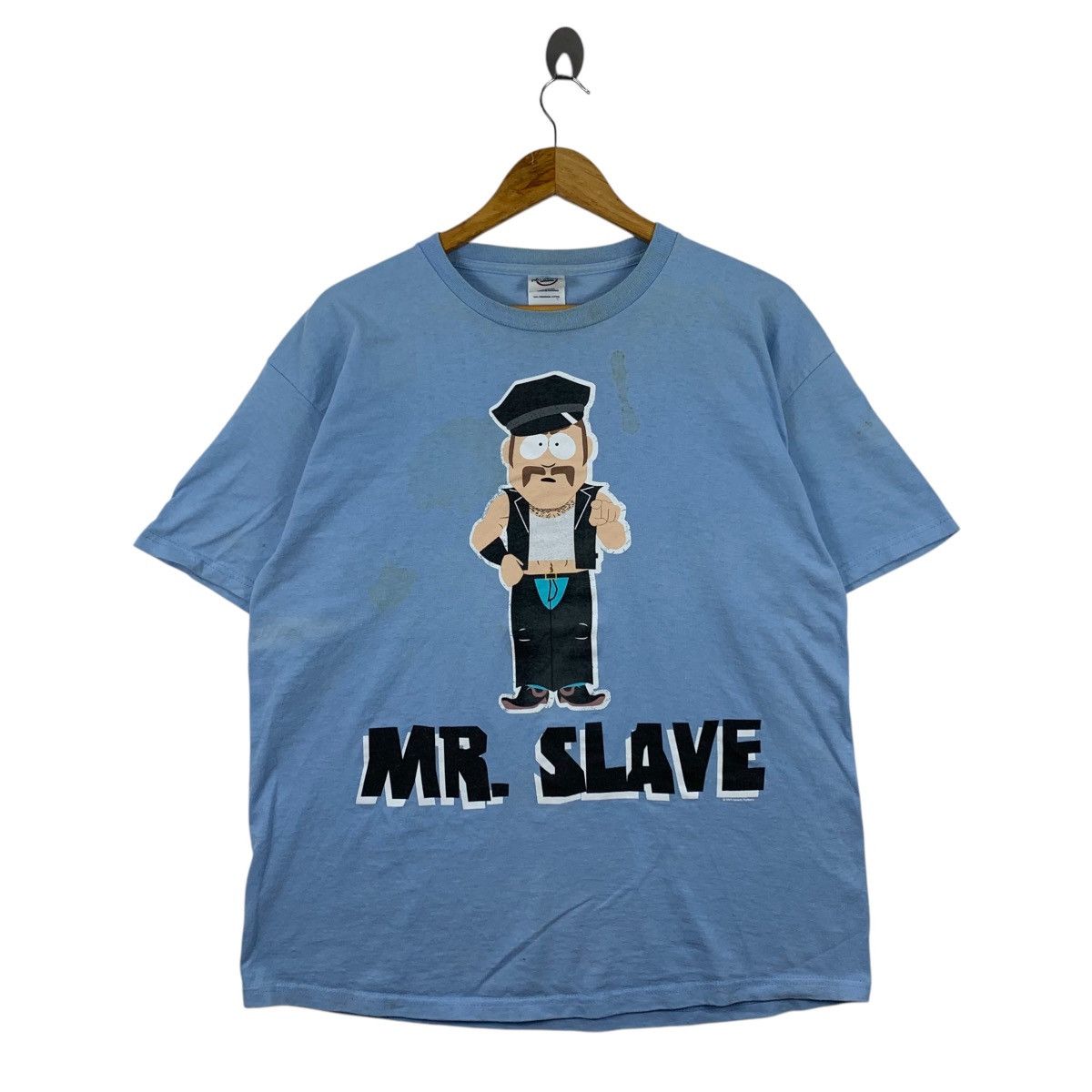 Vintage Vintage MR SLAVE South Park Cartoon Print Delta Pro Shirt Size US L / EU 52-54 / 3 - 1 Thumbnail