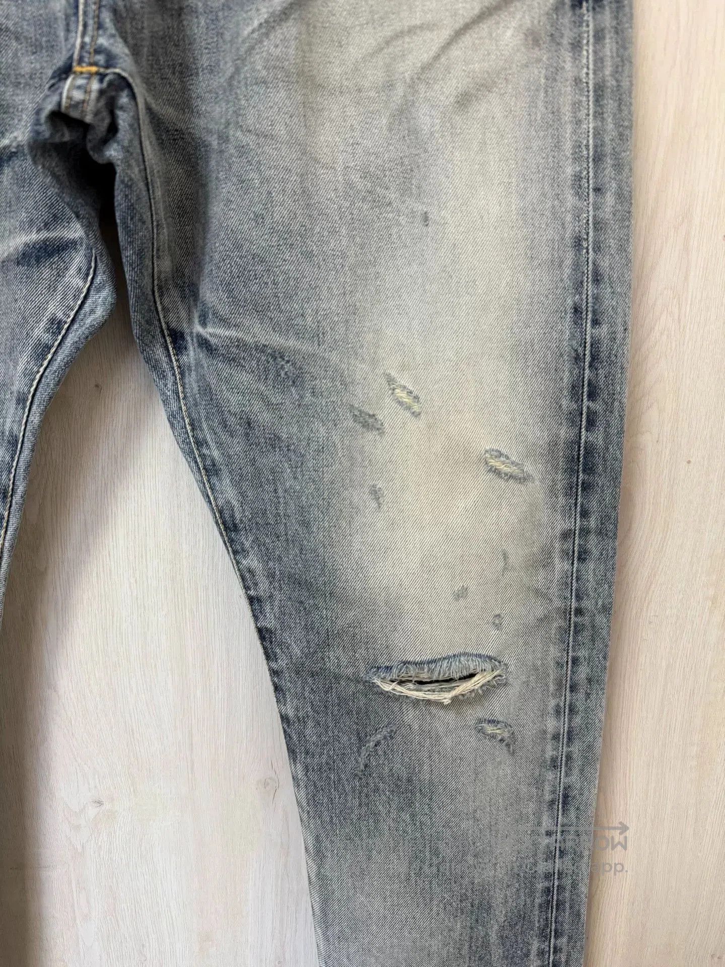 denim by vanquish & fragment men's jeans.