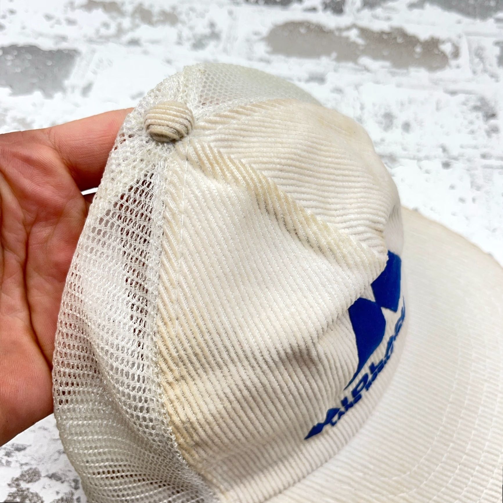 Vintage VINTAGE Midland CB Radio Trucker Hat Cap Snap Back LMR Corduroy Trucking 80s 90s Size ONE SIZE - 5 Thumbnail