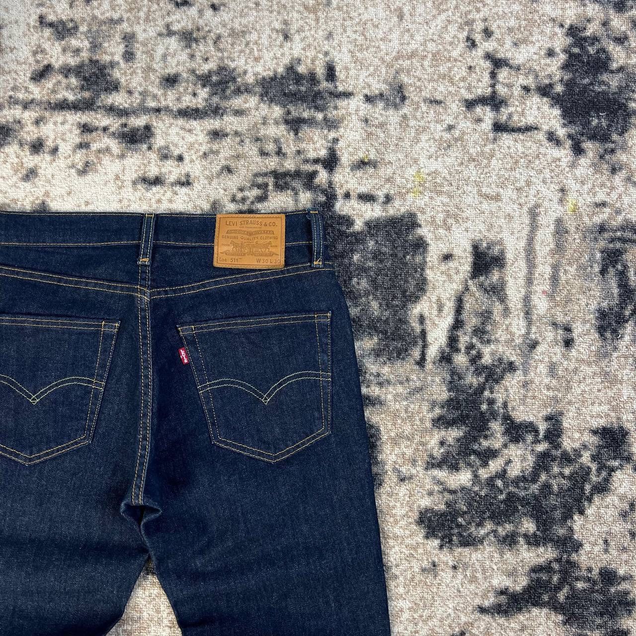 Levi's 511 Levis Premium Dark Blue Denim Jeans Streetwear Style Size US 30 / EU 46 - 3 Thumbnail