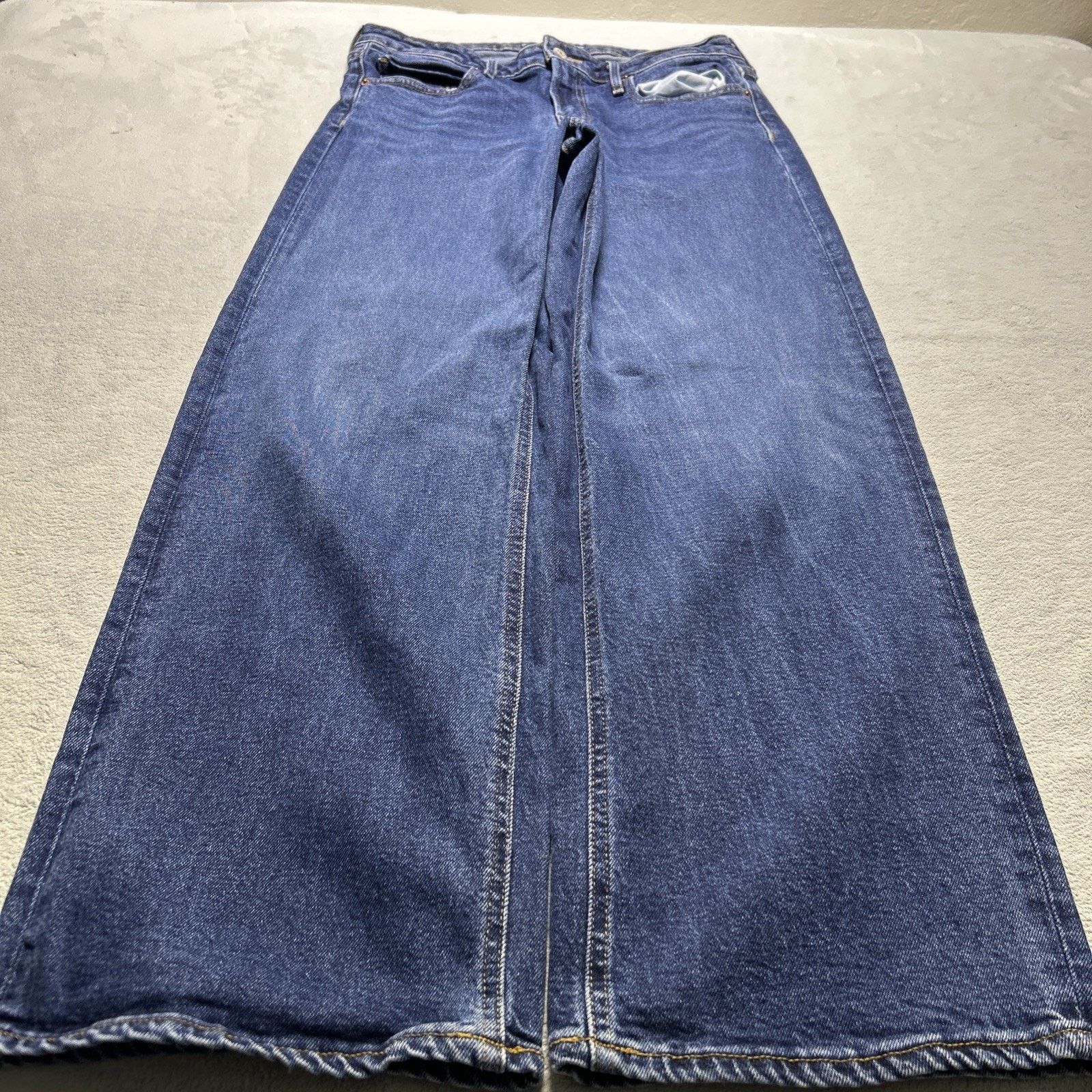 Old Navy Beyond Baggy Jeans Womens sz 10 33x31 Hamilton loose Baggie Size 33" - 8 Thumbnail