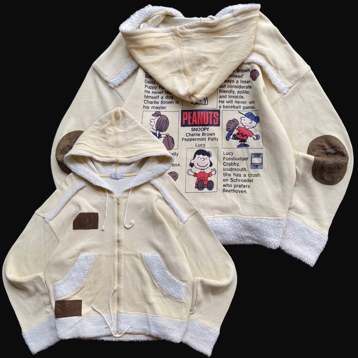 Cartoon Network × Peanuts Rare✨ SNOOPY Peanuts Vintage Zip Hoodies Size US M / EU 48-50 / 2 - 1 Thumbnail
