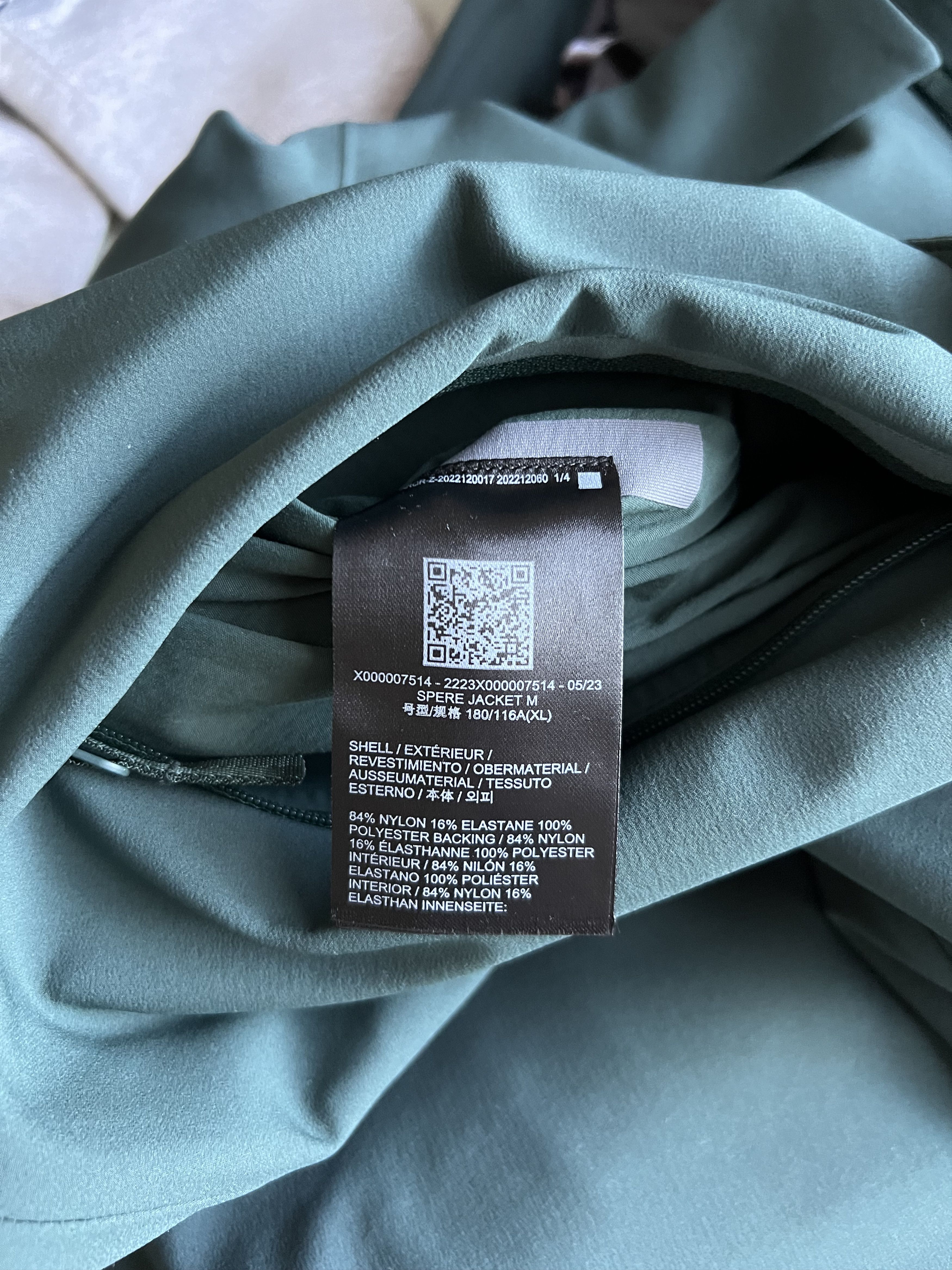Veilance Arc'Teryx Veilance Spere Jacket in Deep Juniper Size US XL / EU 56 / 4 - 12 Thumbnail