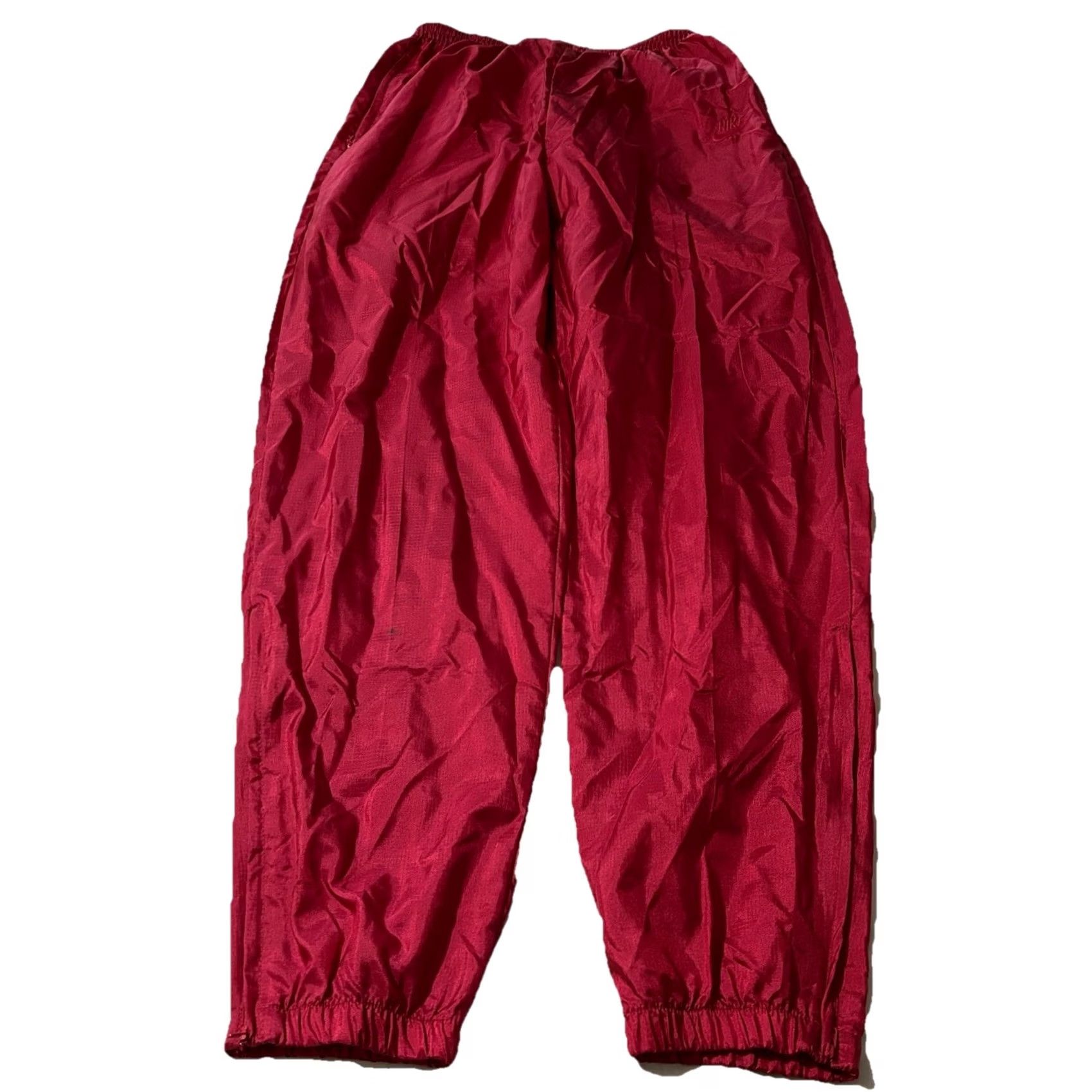 Nike VINTAGE Nike Windbreaker Tracksuit Large 90s Men Red L Tracksuit Activewear Size US 33 - 3 Thumbnail