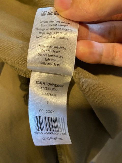Faith Connexion Camo Parka Fringe Jacket (worn by Kardashians) Size US S / EU 44-46 / 1 - 5 Thumbnail
