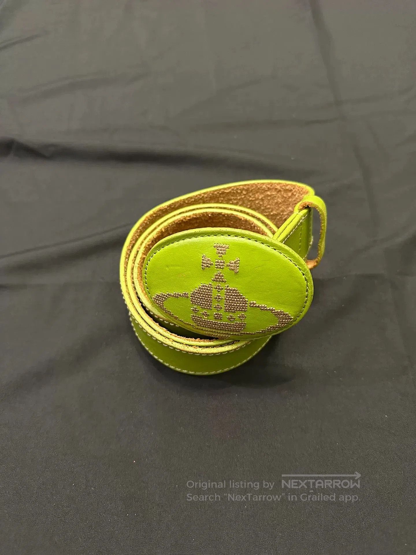 Vivienne Westwood vintage vivienne westwood green planet belt. Size ONE SIZE - 2 Thumbnail