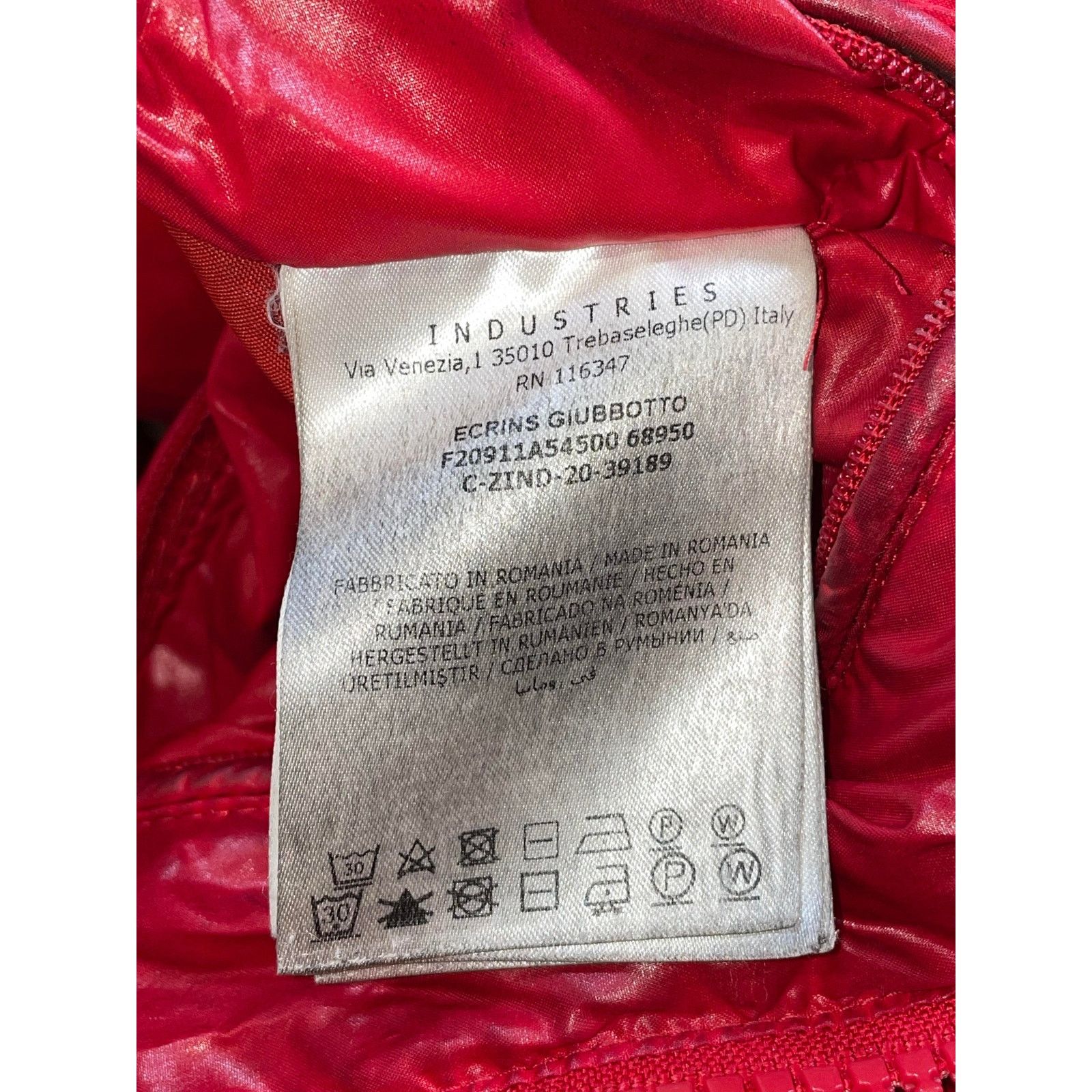 Moncler Moncler Maya Red Puffer Jacket Size US L / EU 52-54 / 3 - 10 Thumbnail