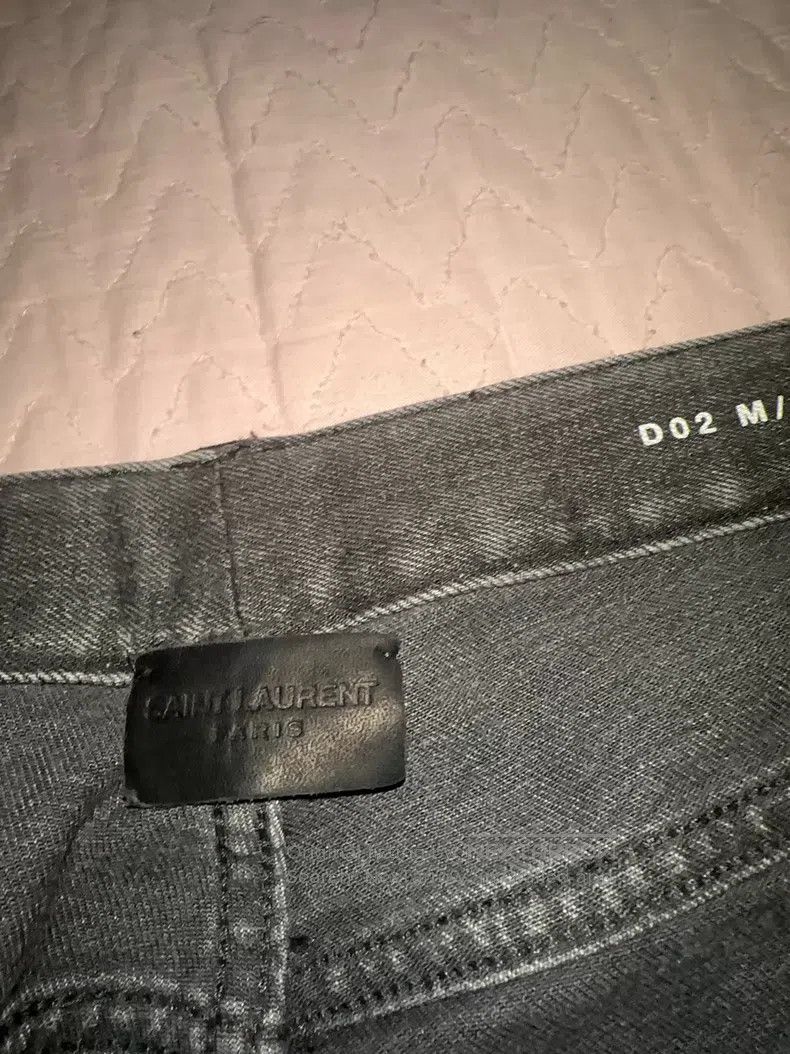 Saint Laurent Paris Saint Laurent Paris Classic Washed Solid Denim Jeans Size Size US 36 / EU 52 - 4 Thumbnail