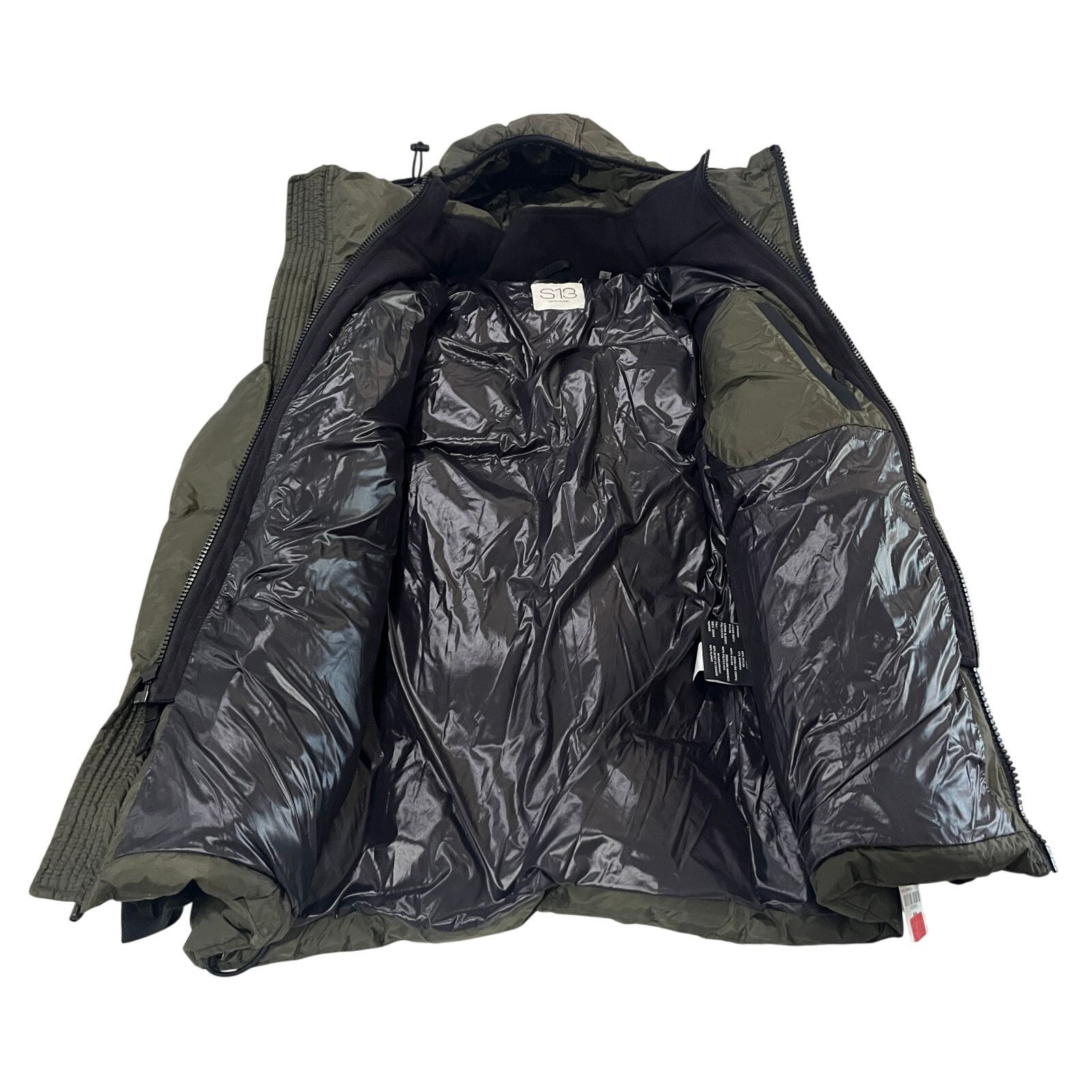 Other *R48 S13 Men's Ashton Puffer Jacket Olive-Green Small Size US S / EU 44-46 / 1 - 3 Thumbnail