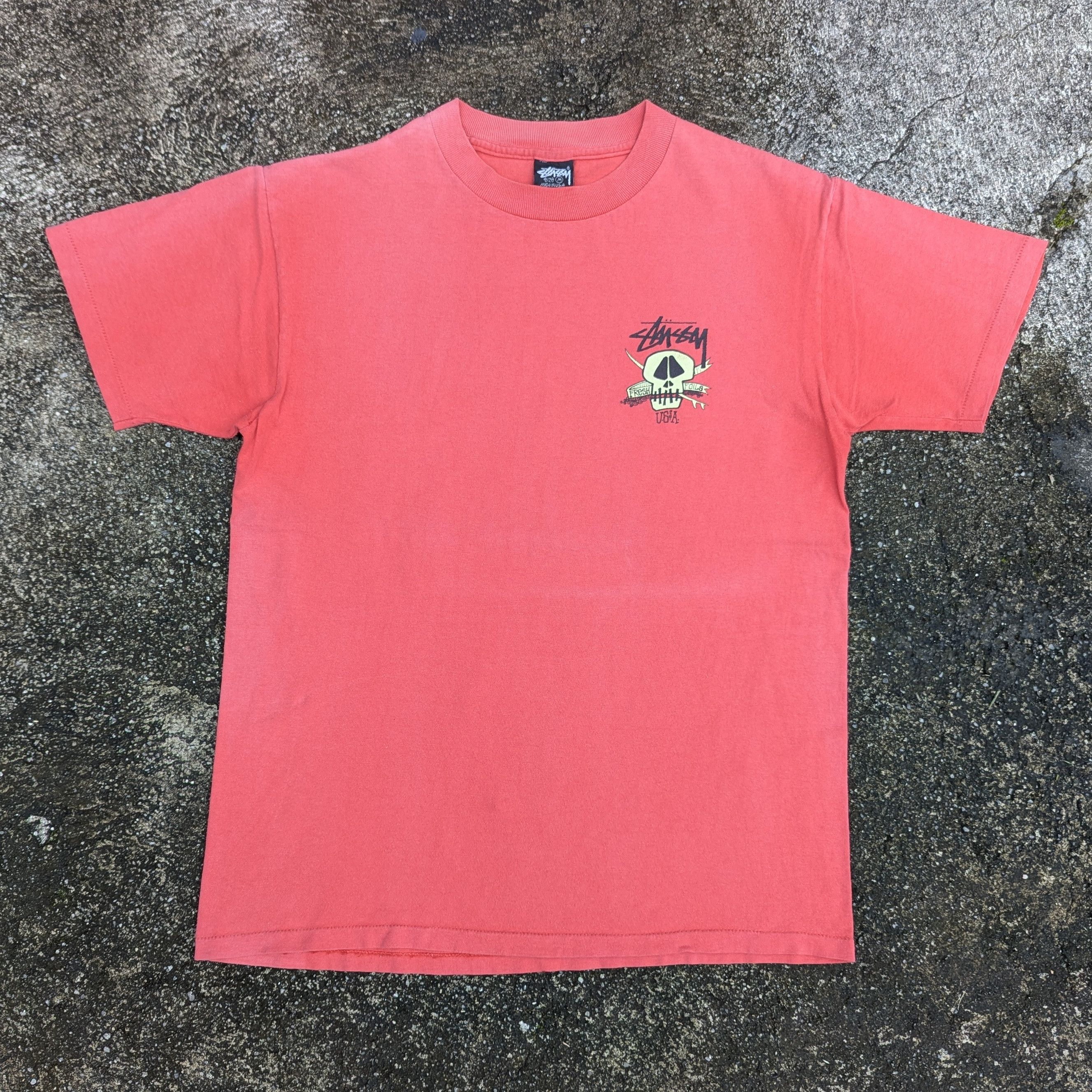 Stussy Vintage Stussy Skull Fresh Foils Tee Size US M / EU 48-50 / 2 - 3 Thumbnail