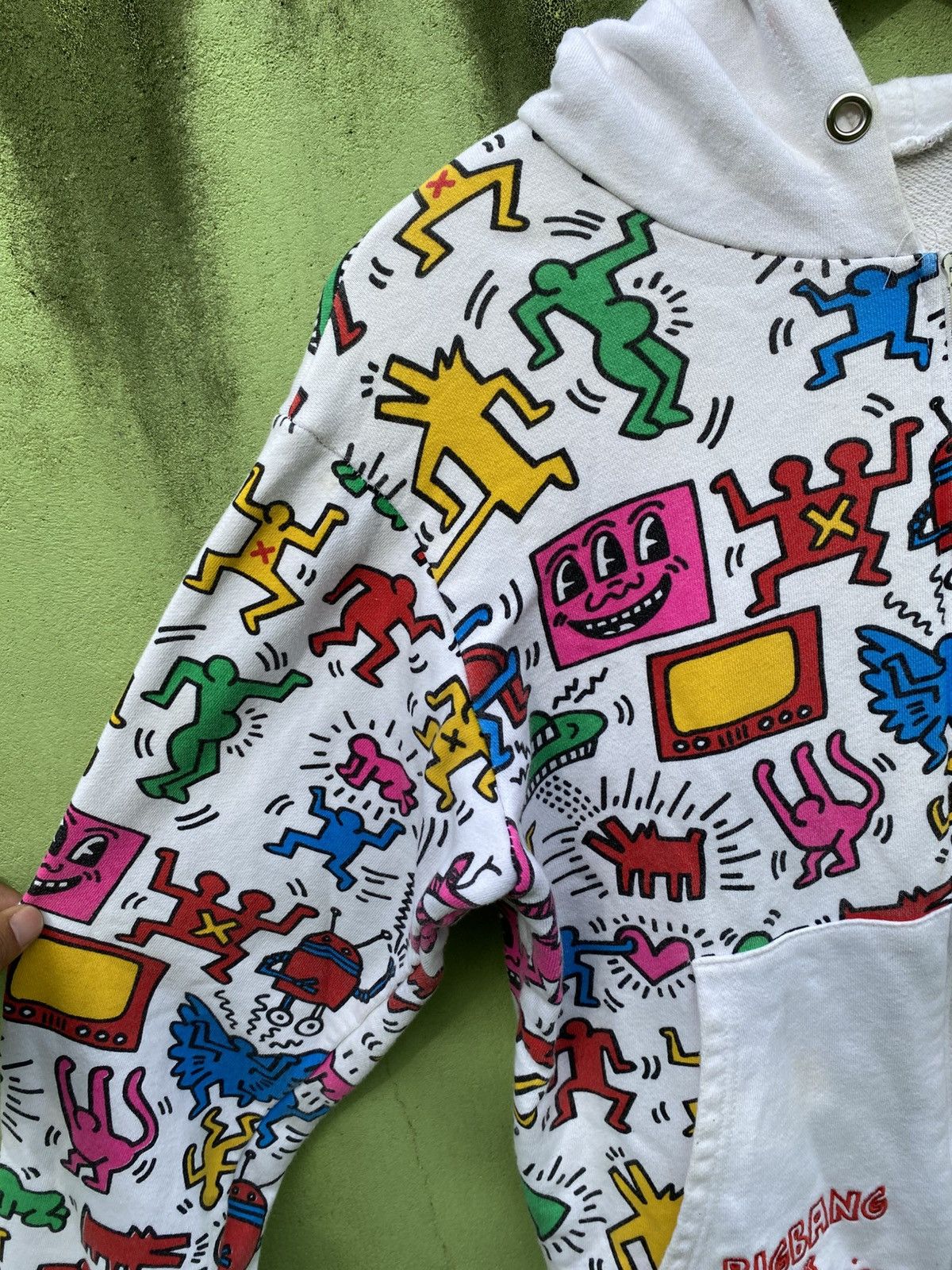 Keith Haring BIGBANG X Keith Haring Hoodie Full Print Colorful Iconic Art Size US L / EU 52-54 / 3 - 4 Thumbnail